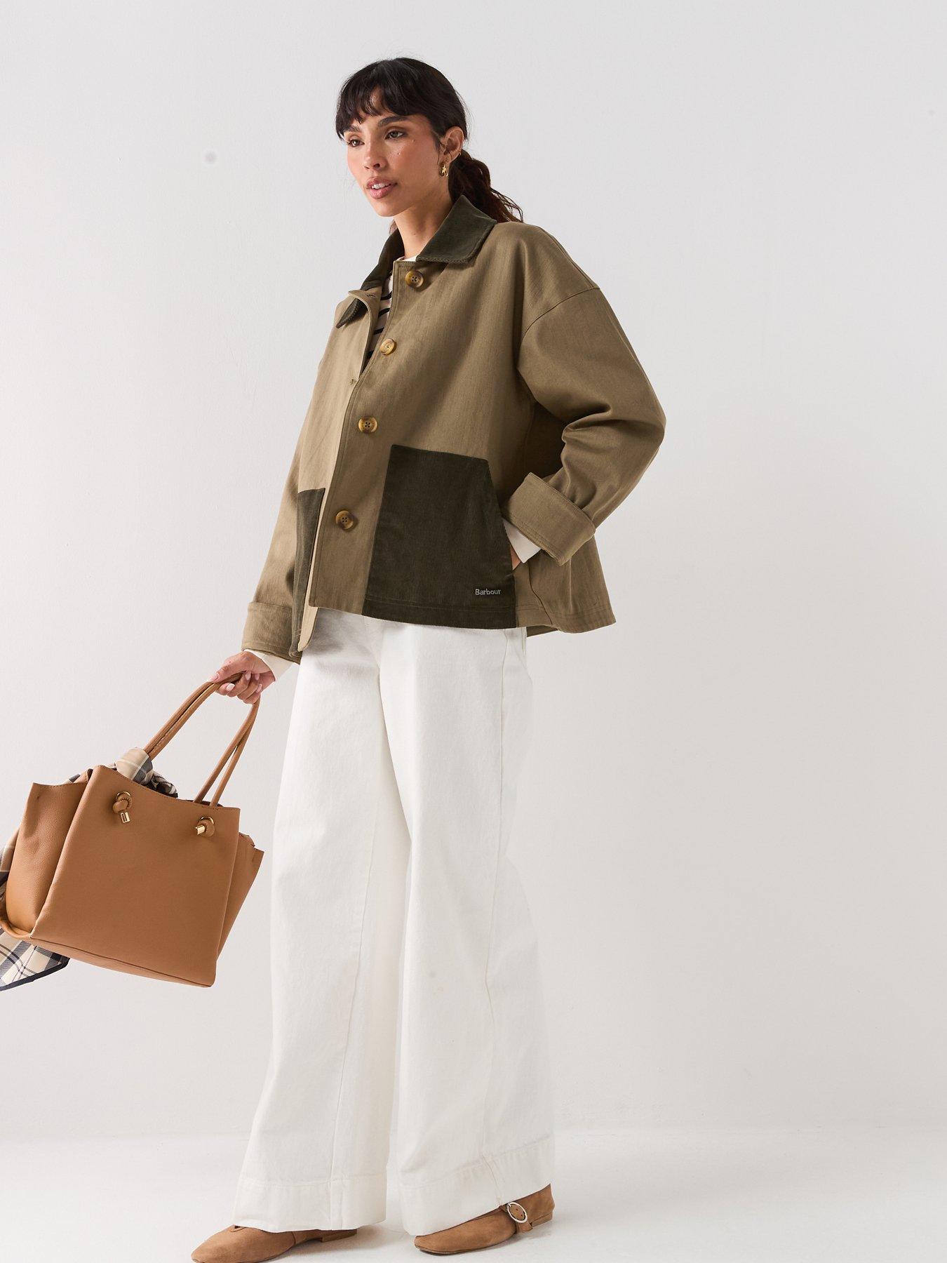 Image 3 of 6 of Barbour Cloverdale Casual Jacket - Green