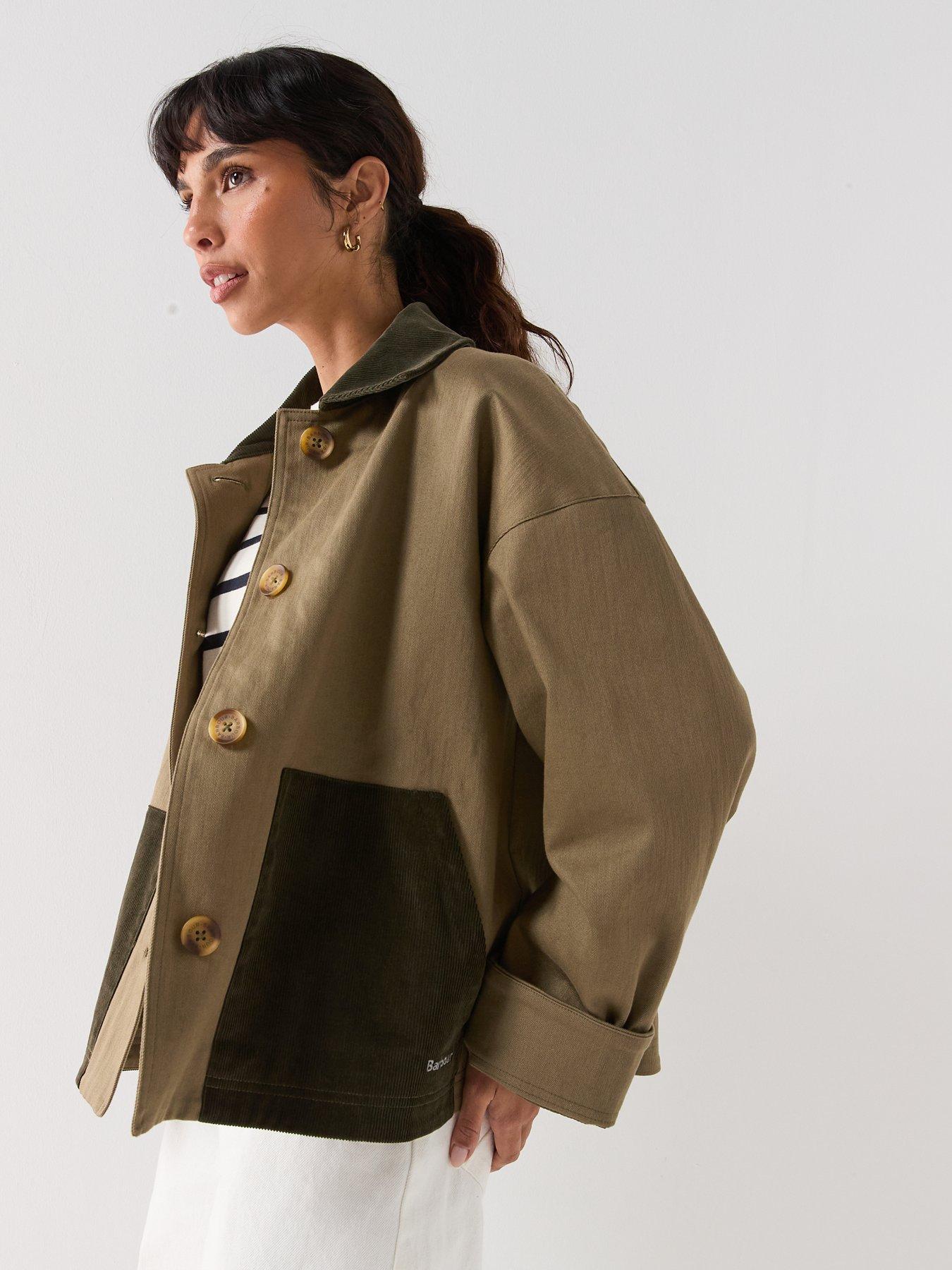 Image 4 of 6 of Barbour Cloverdale Casual Jacket - Green
