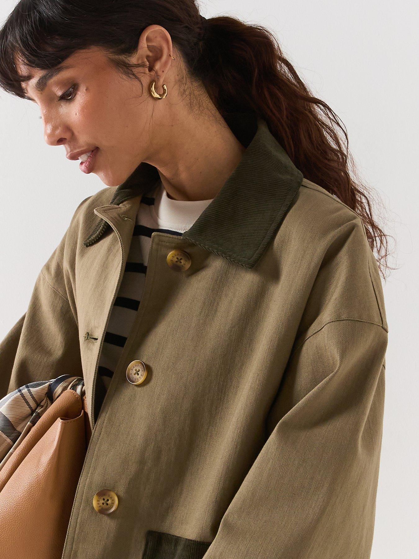 Image 5 of 6 of Barbour Cloverdale Casual Jacket - Green