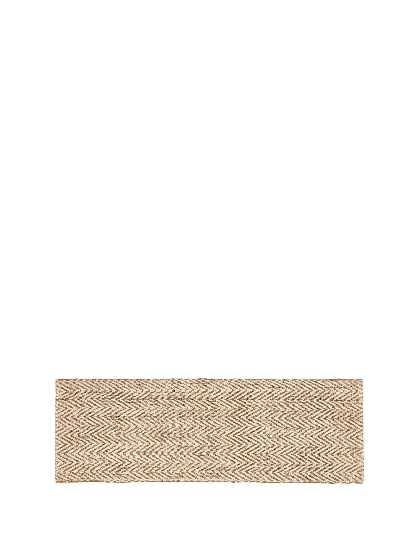 Image 2 of 3 of The Very Collection Jute Herringbone Runner 67x230cm