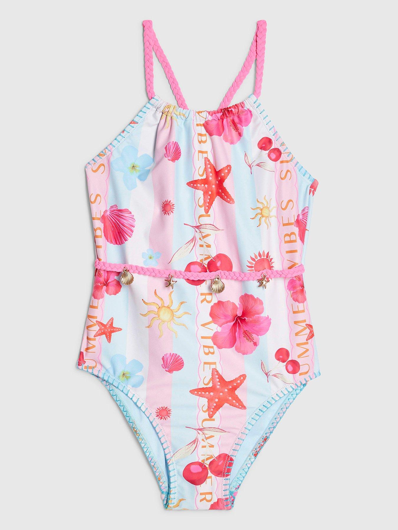 river-island-older-girls-stripe-la-mer-beach-print-swimsuit-blue