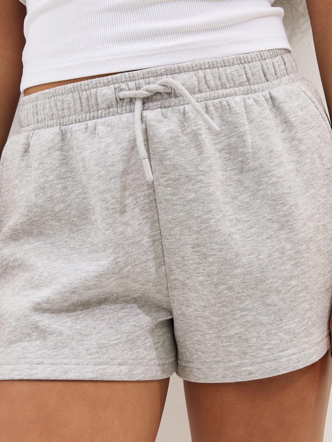 new-look-915-girls-drawstring-jogger-shorts-dark-greyoutfit