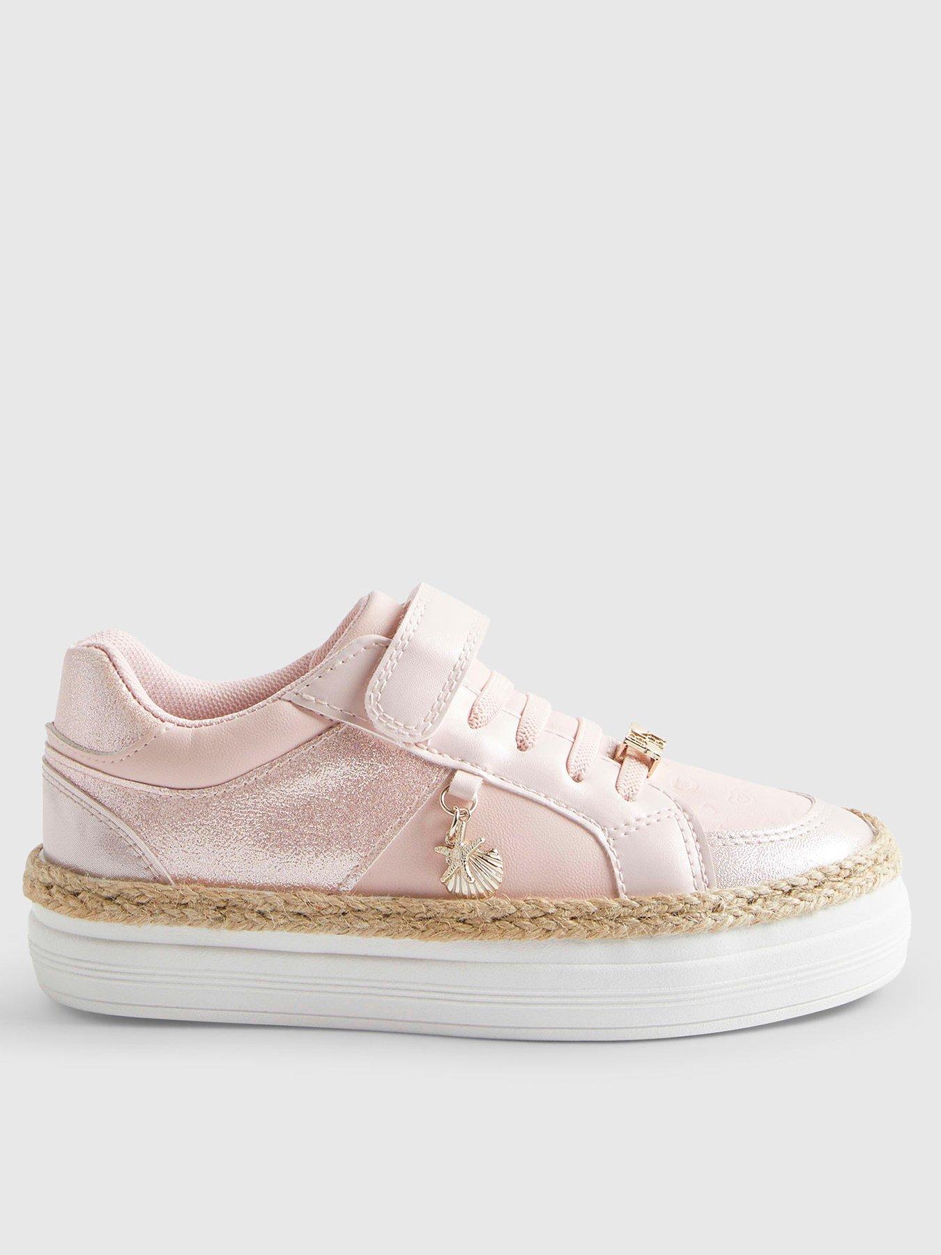 river-island-older-girls-shell-plimsole-shoes-pink