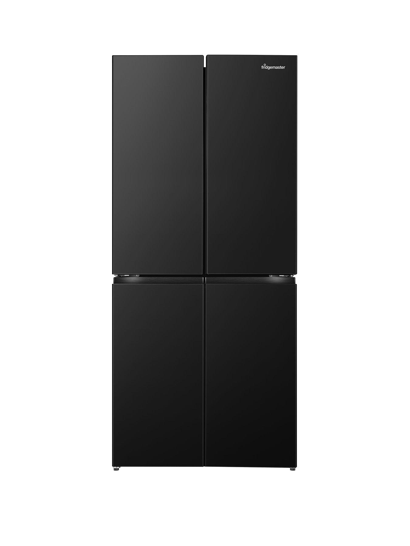 Fridgemaster Fridgemaster Mq79395Eb 181Cm High Total No Frost Freestanding American Cross Door Fridge Freezer - Black
