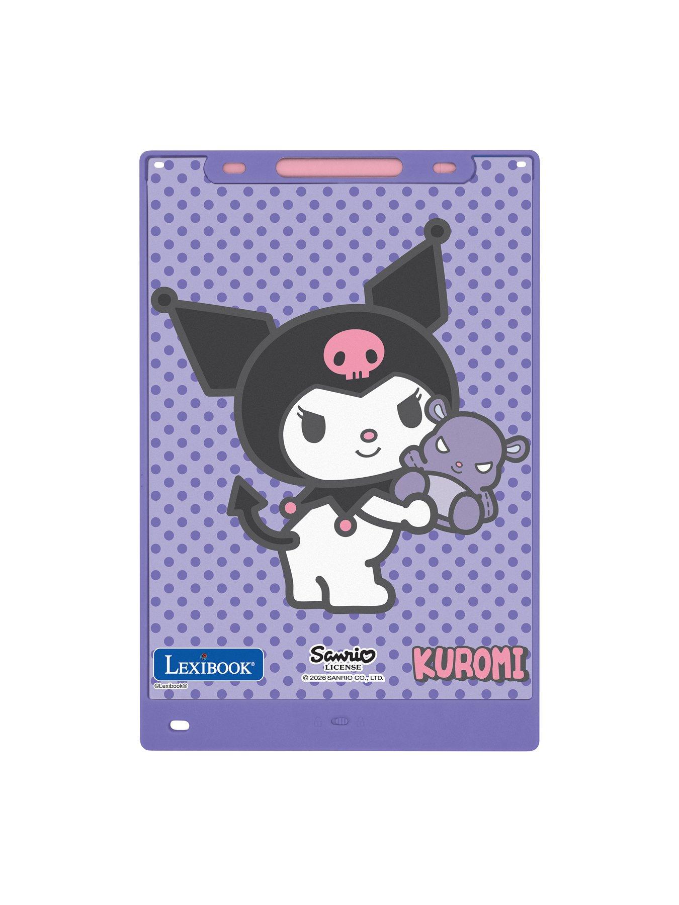 Image 3 of 7 of Hello Kitty Kuromi 11'' multicolor learning drawing E-ink tablet with stencils