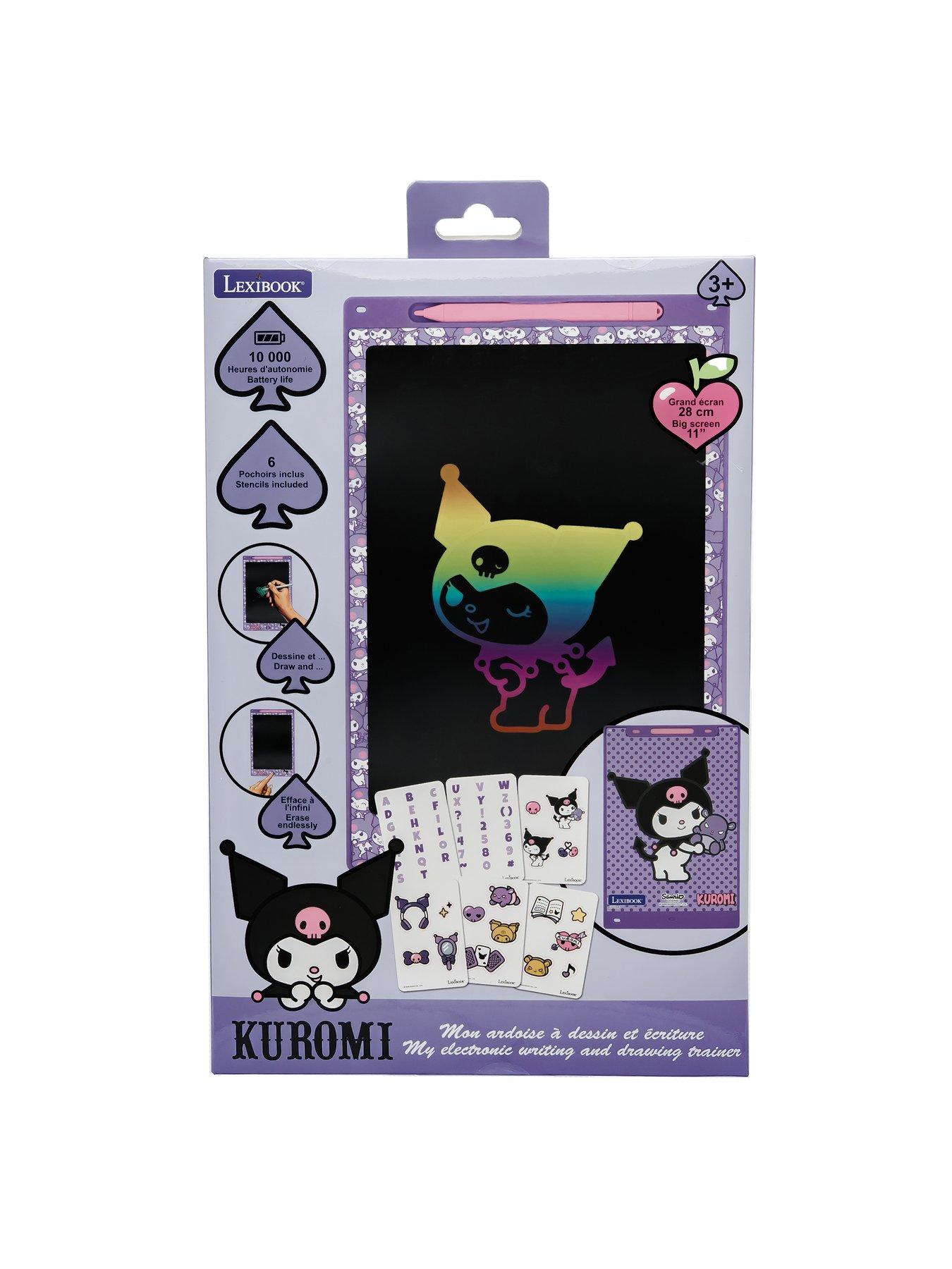Image 5 of 7 of Hello Kitty Kuromi 11'' multicolor learning drawing E-ink tablet with stencils