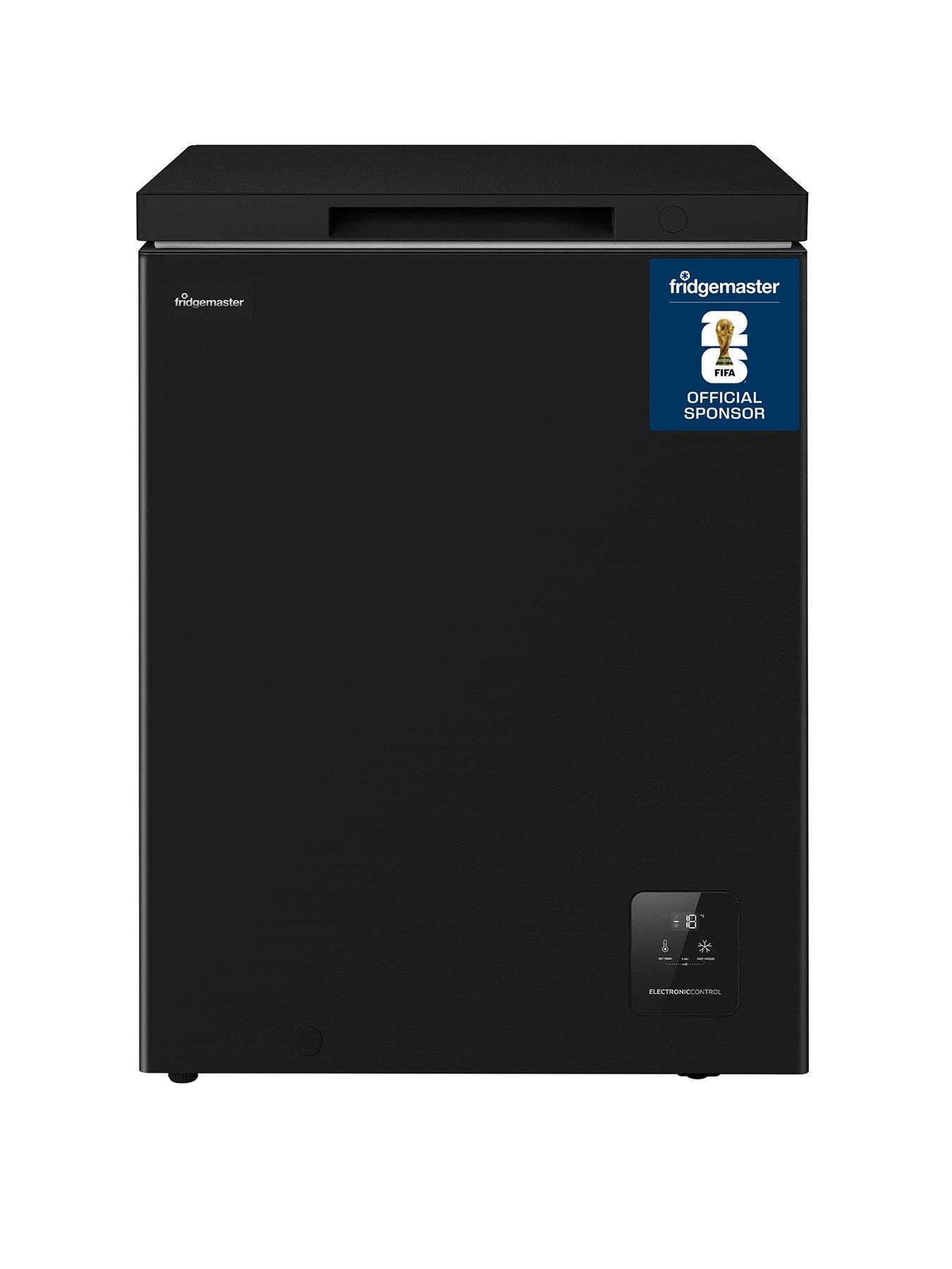 Fridgemaster Fridgemaster MCF145EB 141L Freestanding Chest Freezer - Black