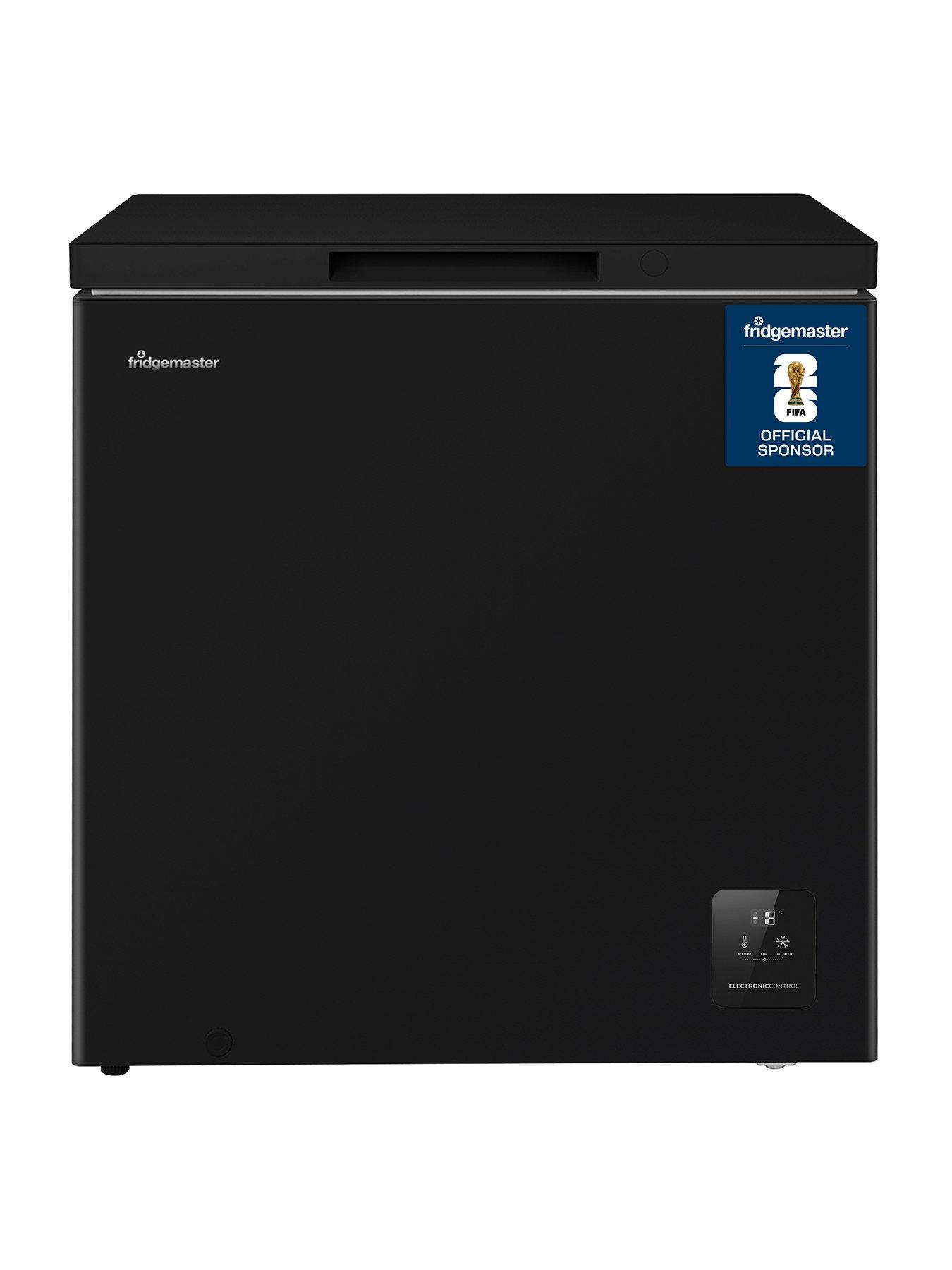 Fridgemaster Fridgemaster MCF200EB 198L Freestanding Chest Freezer - Black