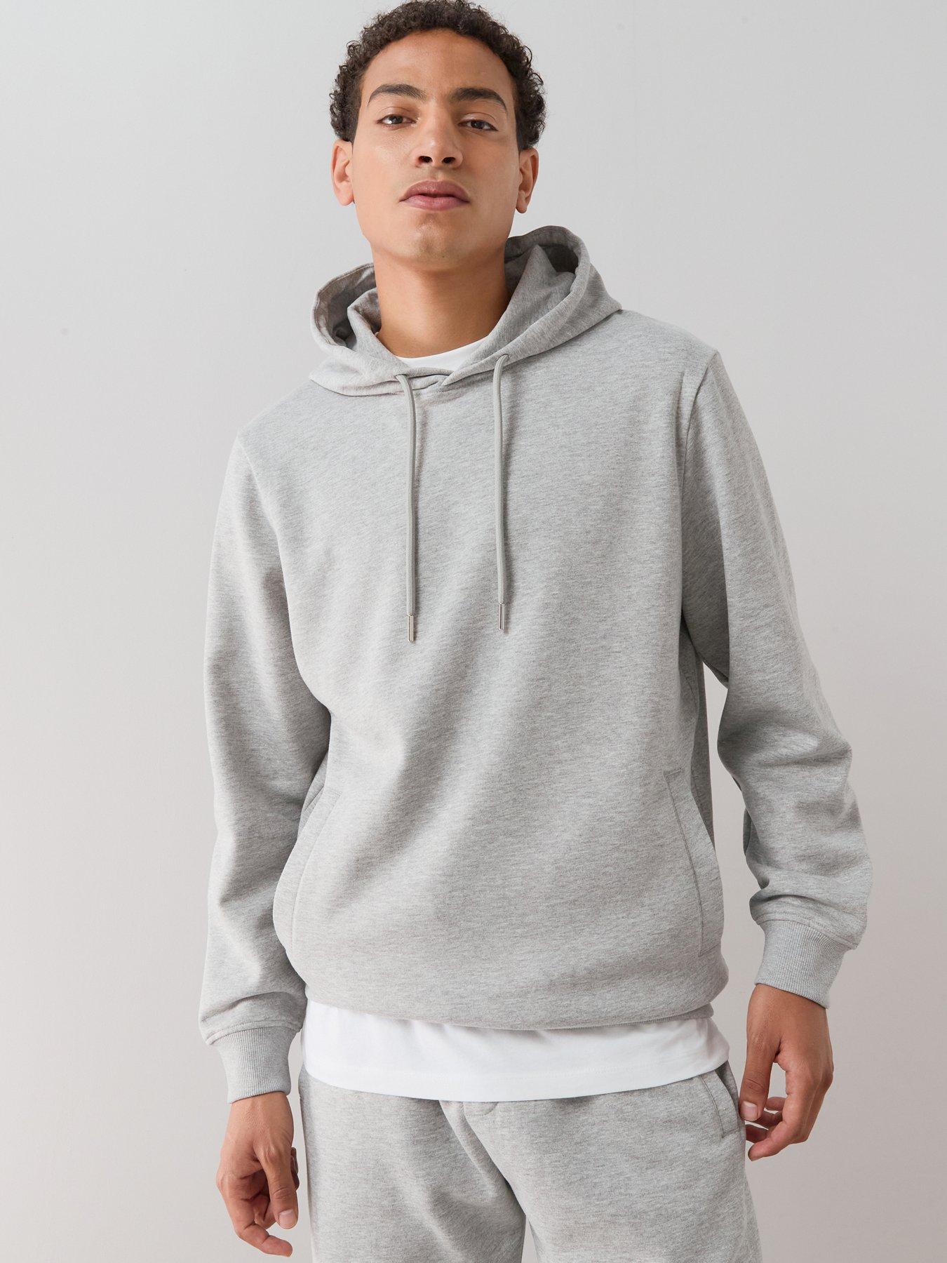 Image 1 of 7 of The Very Collection Essential Overhead Hoodie - Grey