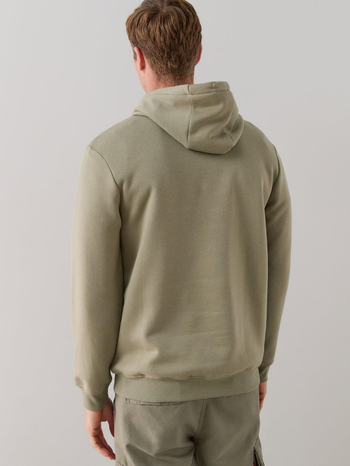 Image 2 of 7 of The Very Collection Essential Overhead Hoodie - Green