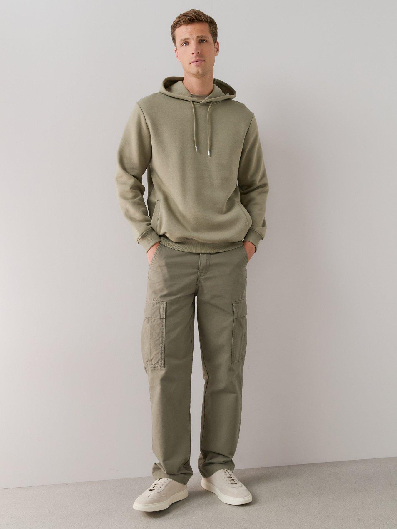 Image 3 of 7 of The Very Collection Essential Overhead Hoodie - Green