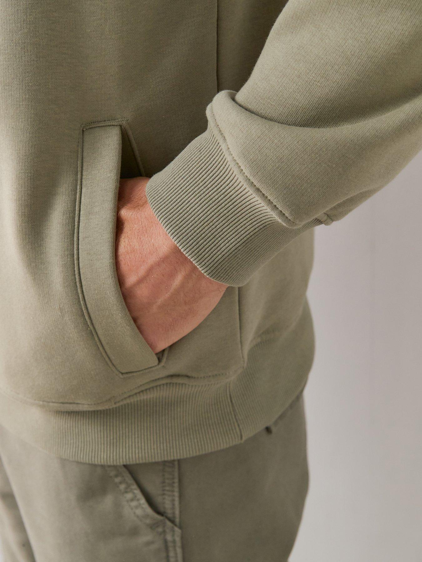 Image 5 of 7 of The Very Collection Essential Overhead Hoodie - Green