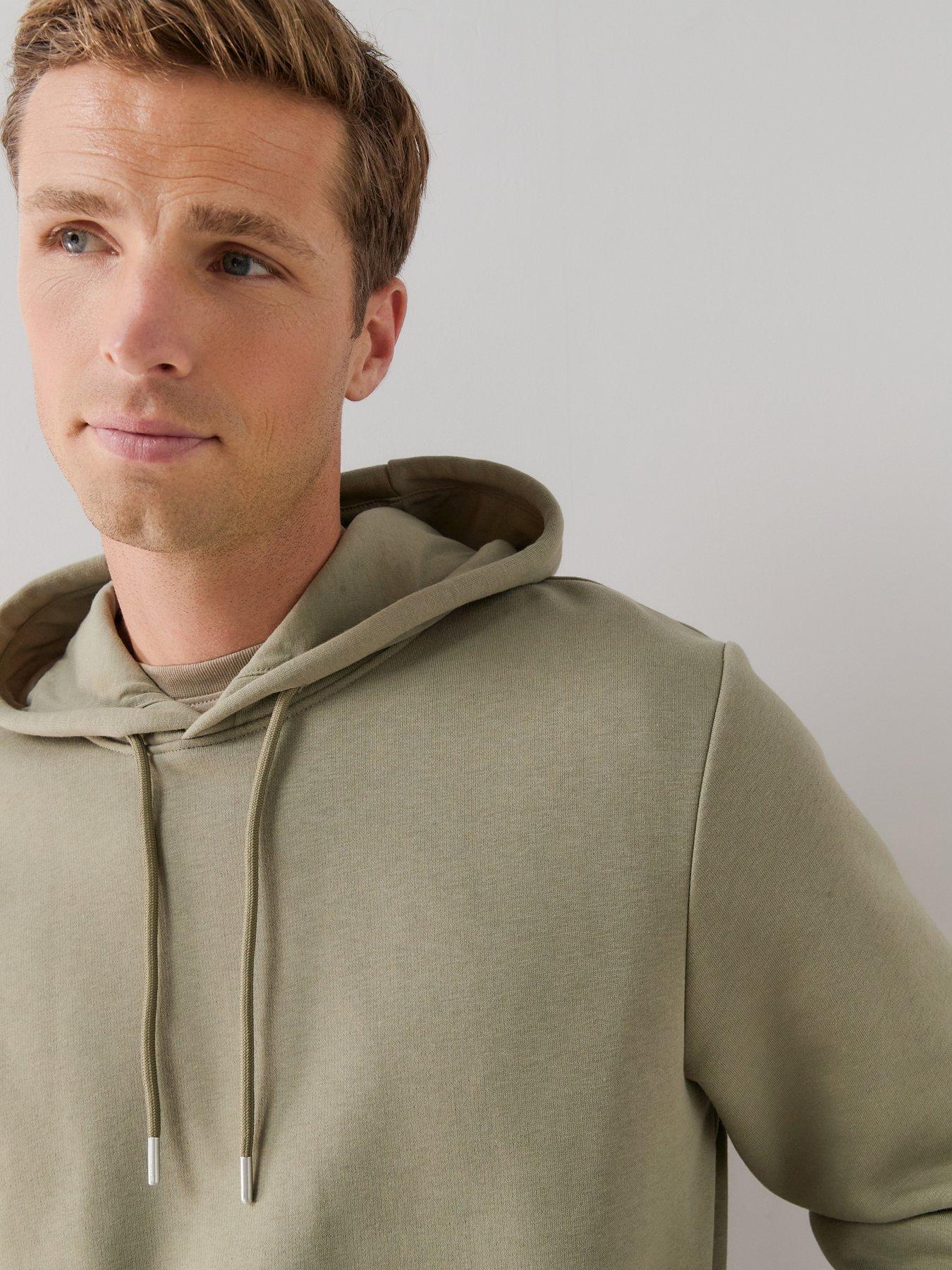 Image 6 of 7 of The Very Collection Essential Overhead Hoodie - Green