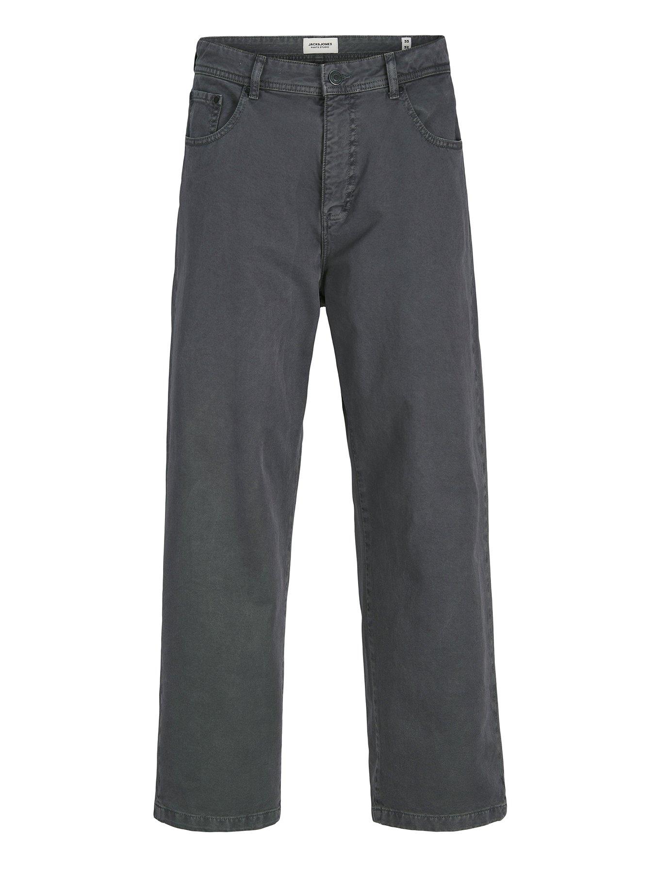 Jack & Jones Junior Trousers Boys - Grey/Iron Gate