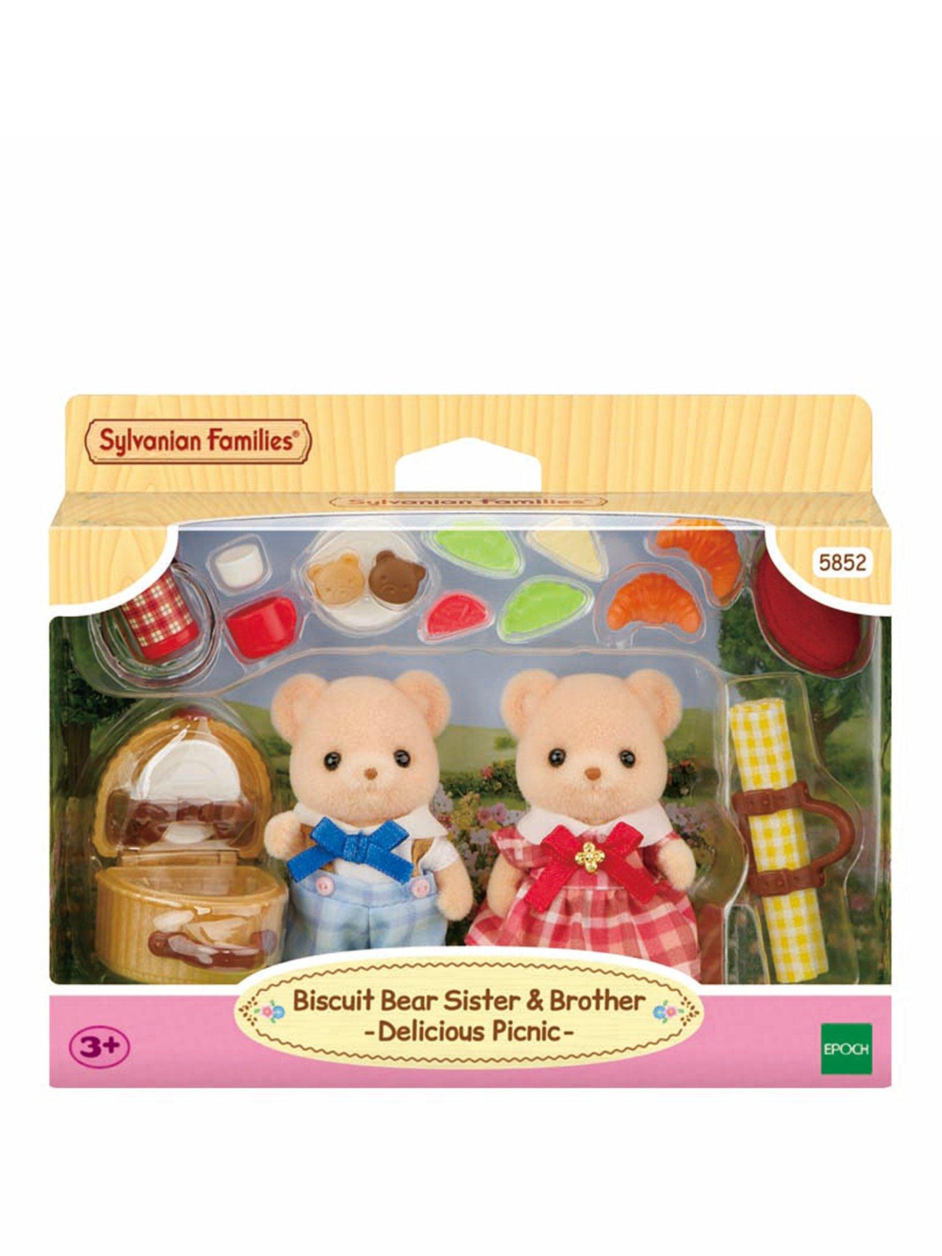 sylvanian-families-biscuit-bear-sister-amp-brother-delicious-picnic-