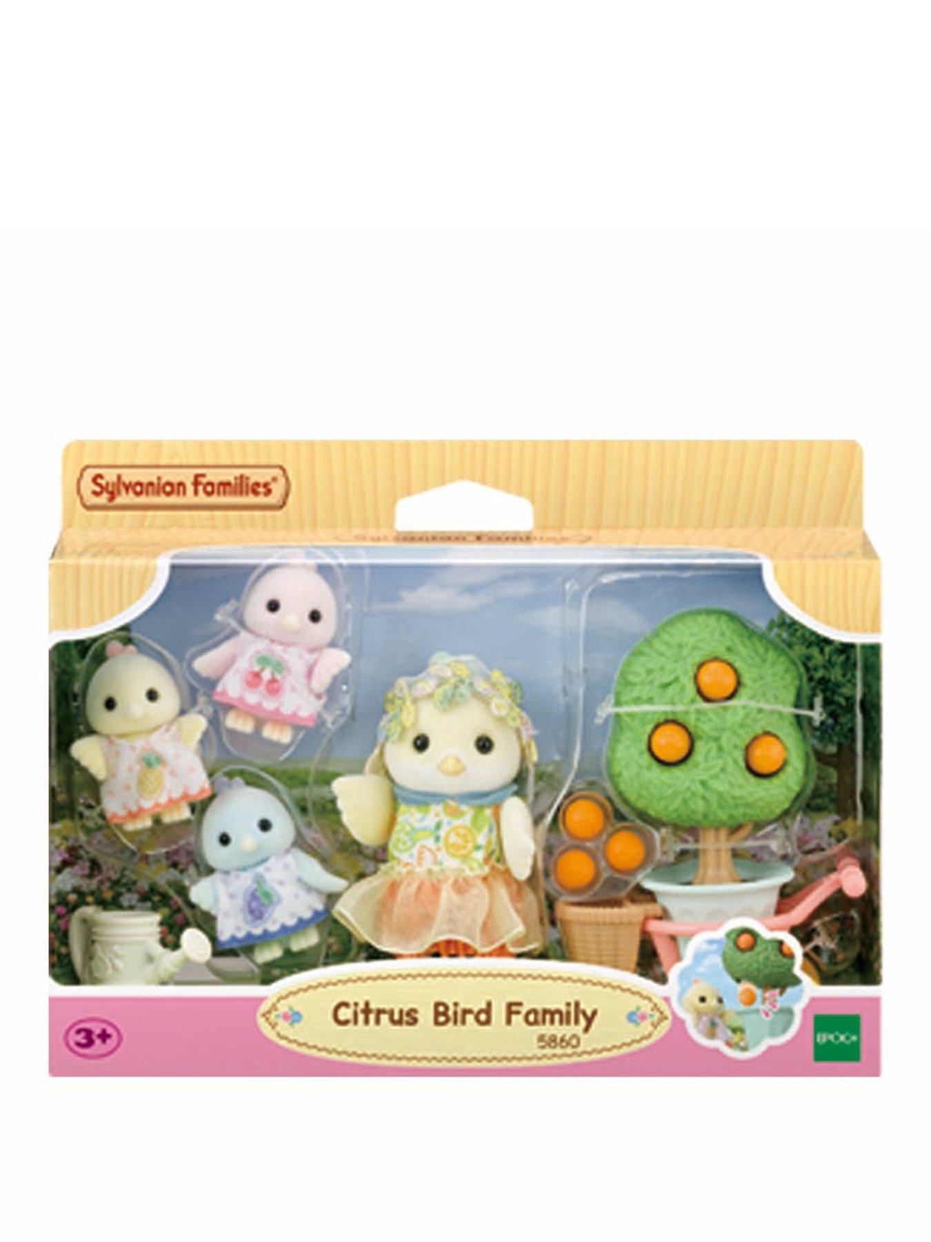 Sylvanian Families Citrus Bird Family