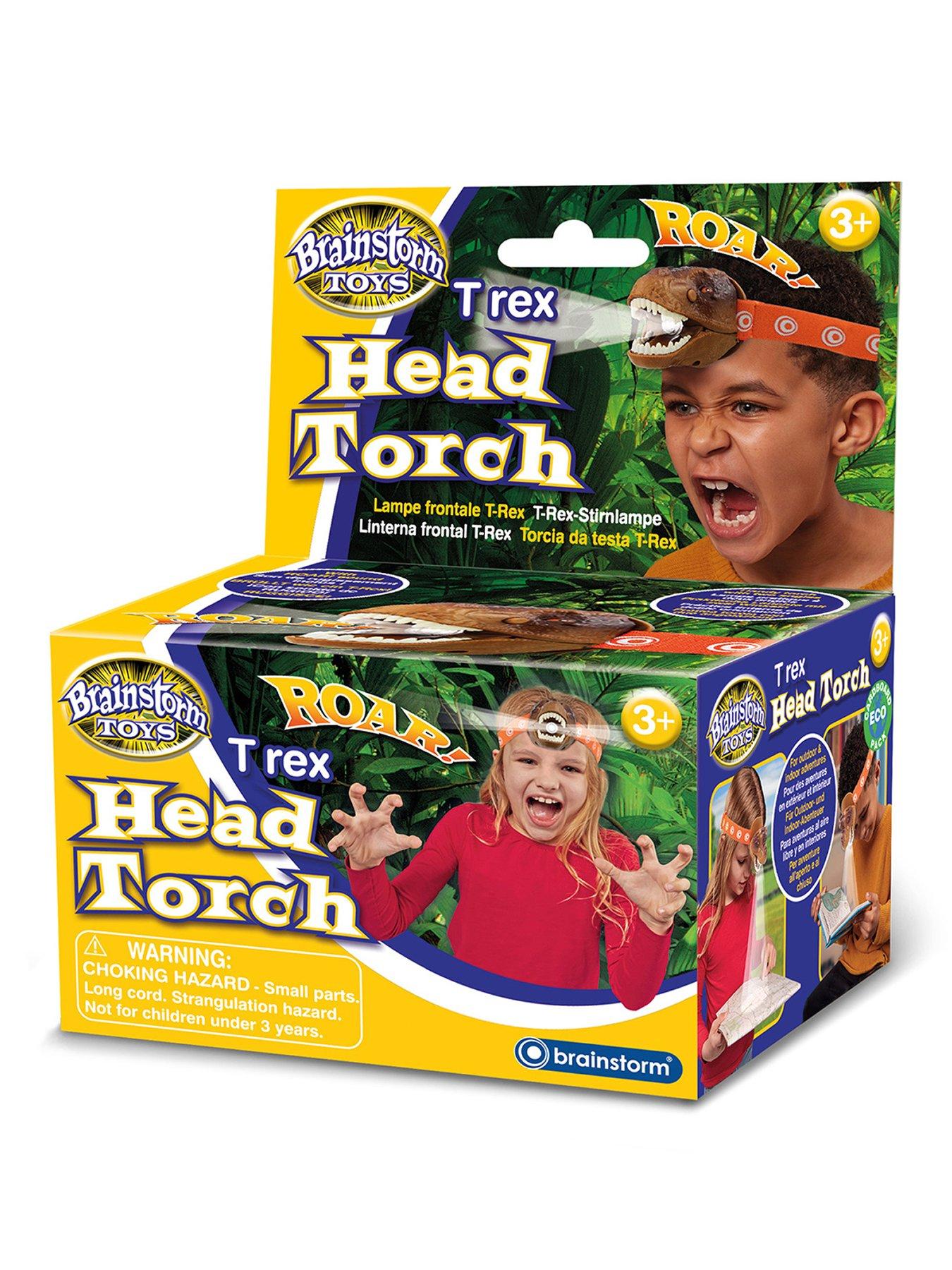 Image 1 of 7 of Brainstorm Toys T rex Head Torch