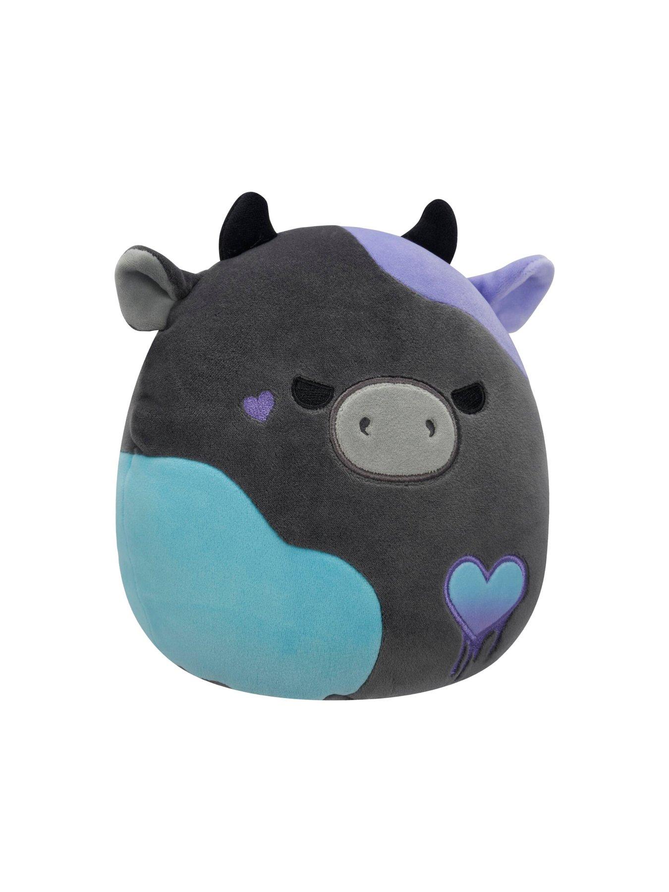 Image 2 of 8 of Squishmallows Smithereens The Charcoal Grey Cow 8inch Squishmallow&nbsp;