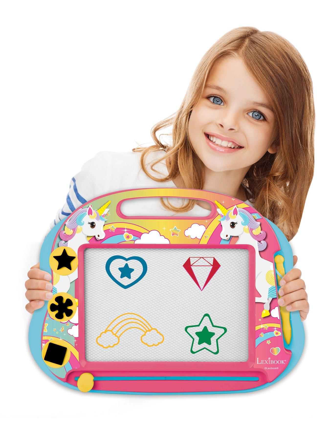 lexibook-unicorn-magnetic-multicolor-drawing-board-with-accessories-a5-formatdetail