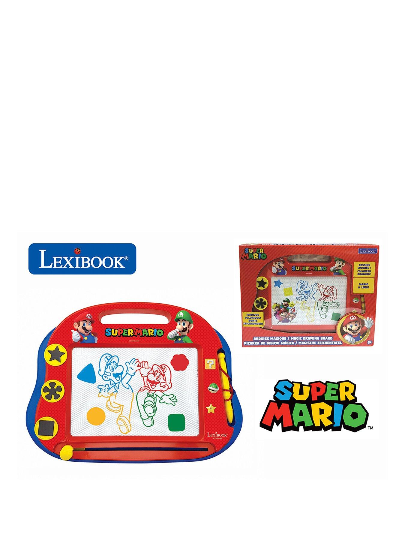 Image 1 of 7 of Super Mario Super Mario Magnetic Multicolor Drawing Board with accessories A5 Format