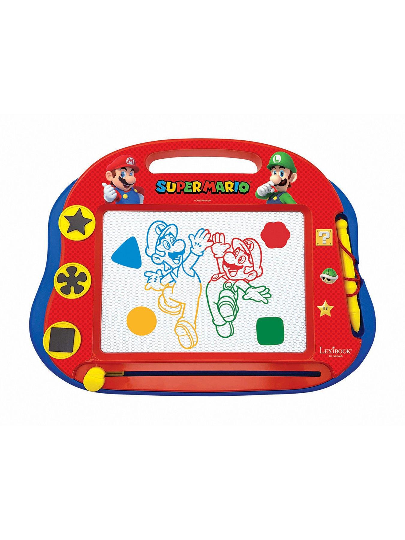 Image 2 of 7 of Super Mario Super Mario Magnetic Multicolor Drawing Board with accessories A5 Format