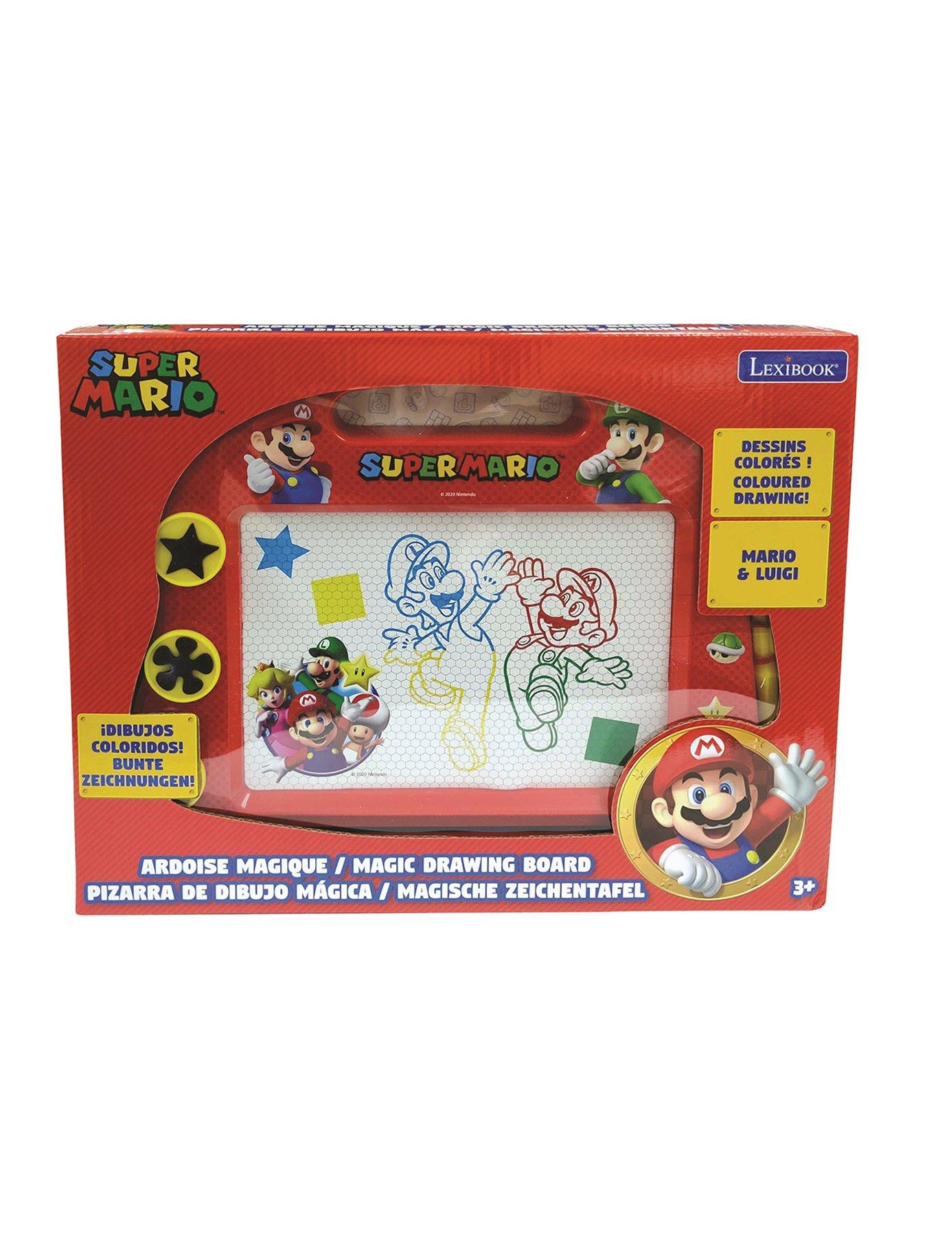 Image 5 of 7 of Super Mario Super Mario Magnetic Multicolor Drawing Board with accessories A5 Format