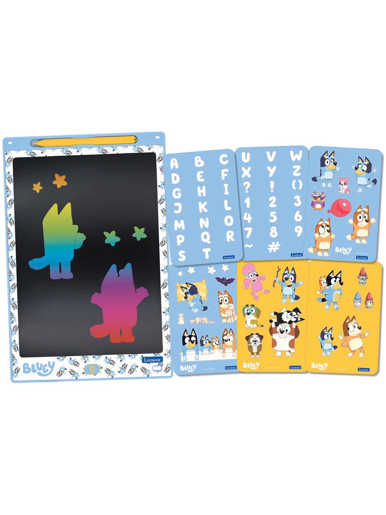 bluey-bluey-11-multicolor-learning-drawing-e-ink-tablet-with-stencilsstillFront