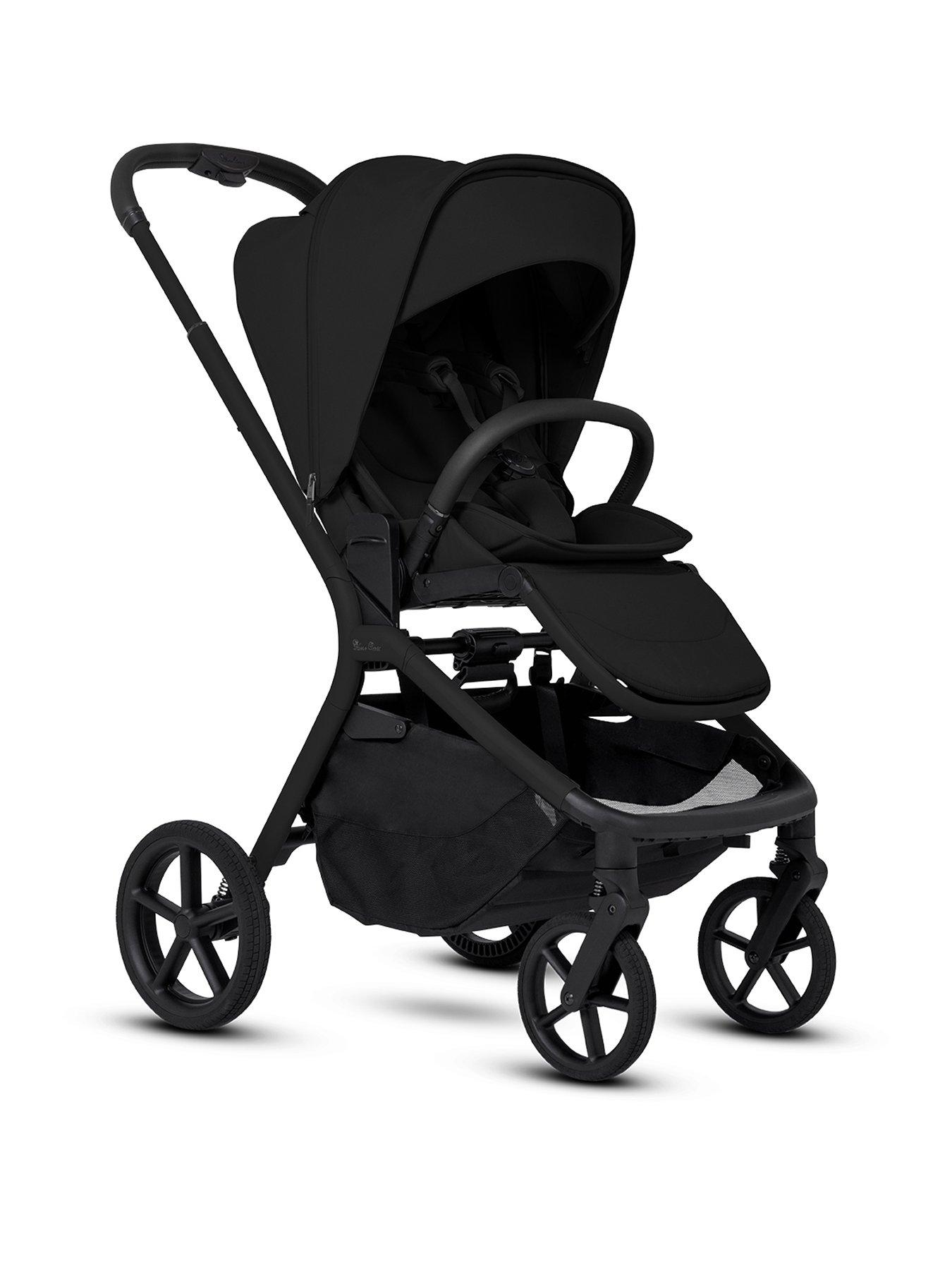 silver-cross-breez-pushchair-onyxfront