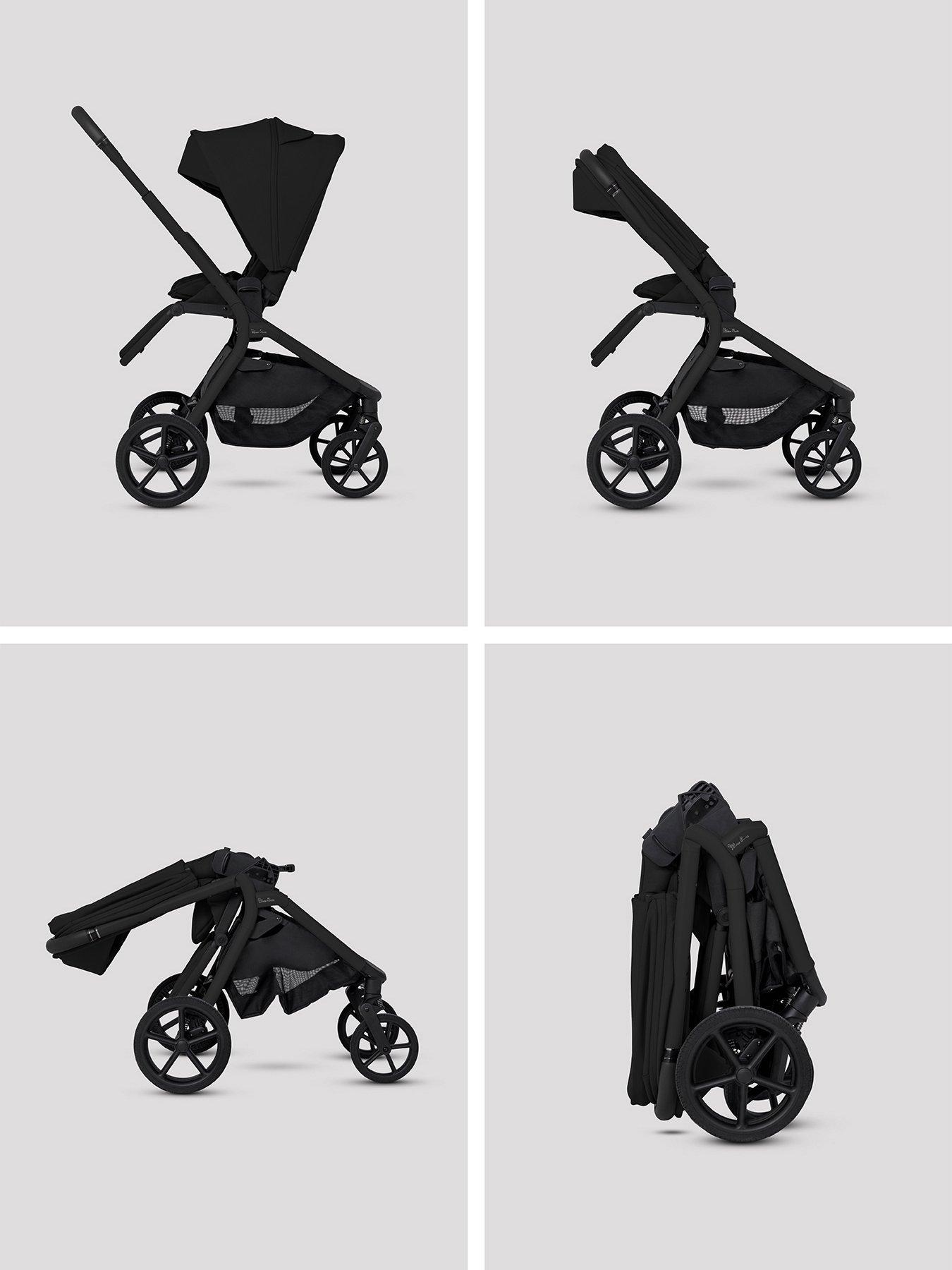 silver-cross-breez-pushchair-onyxstillFront