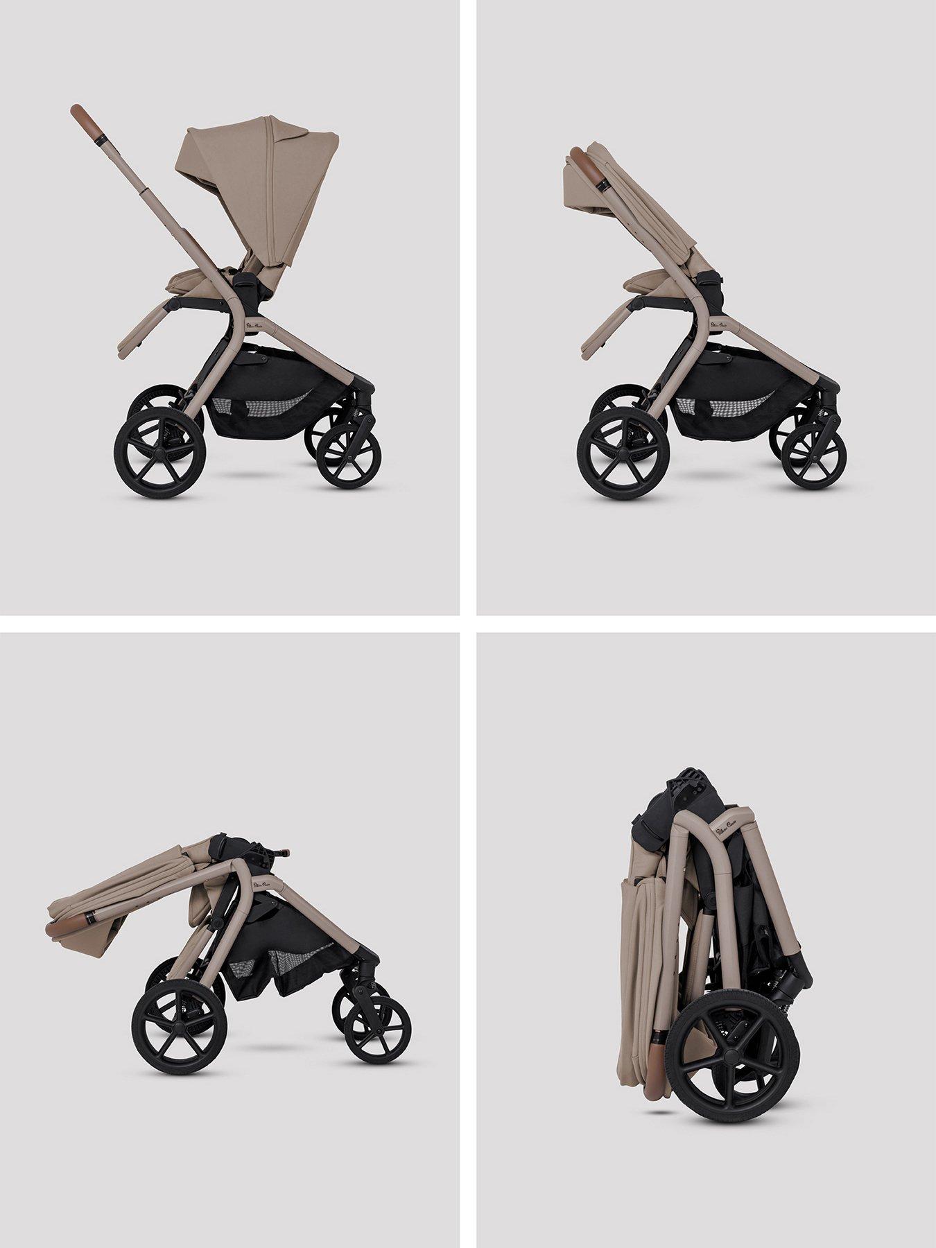 silver-cross-breez-pushchair-champagestillFront