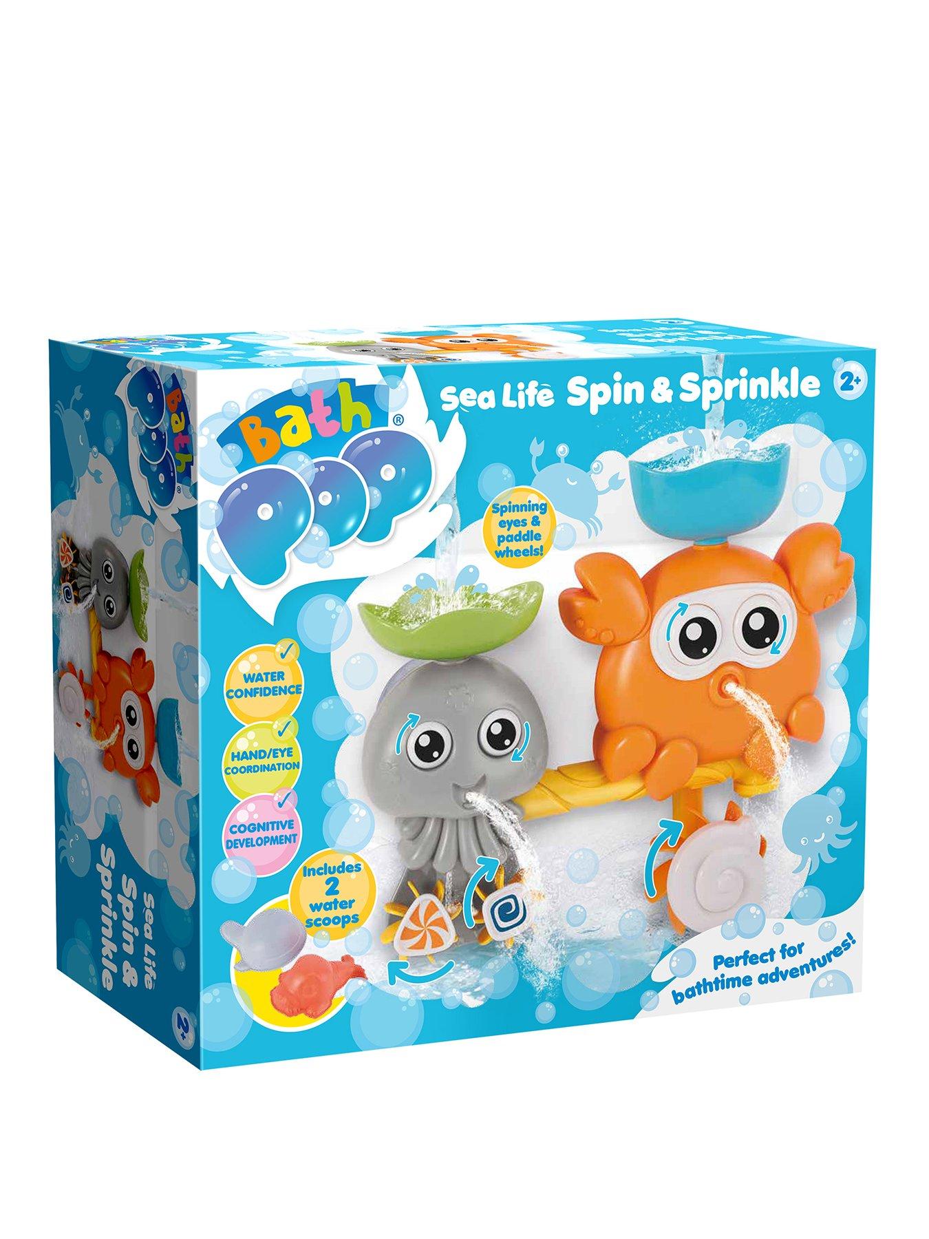 Bath Pops Funny Crab & Octo Spinner
