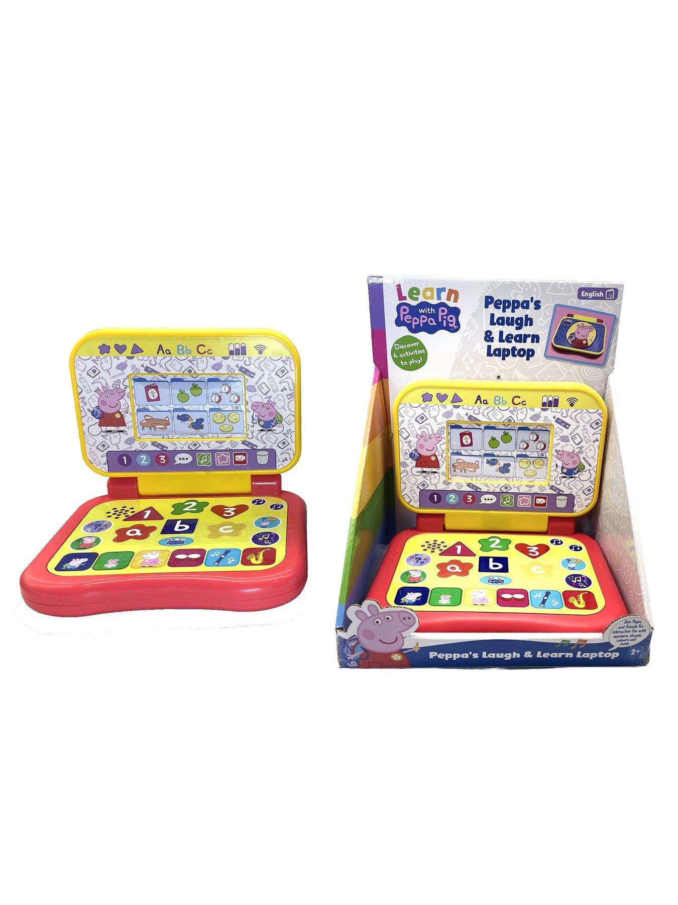 Image 2 of 5 of Peppa Pig Peppa Laugh &amp; Learn Laptop