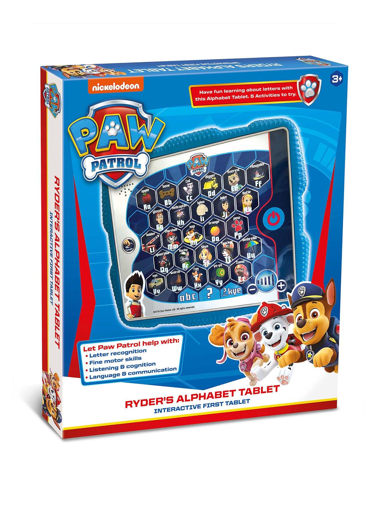 Image 1 of 7 of Paw Patrol Ryders Alphabet Tablet