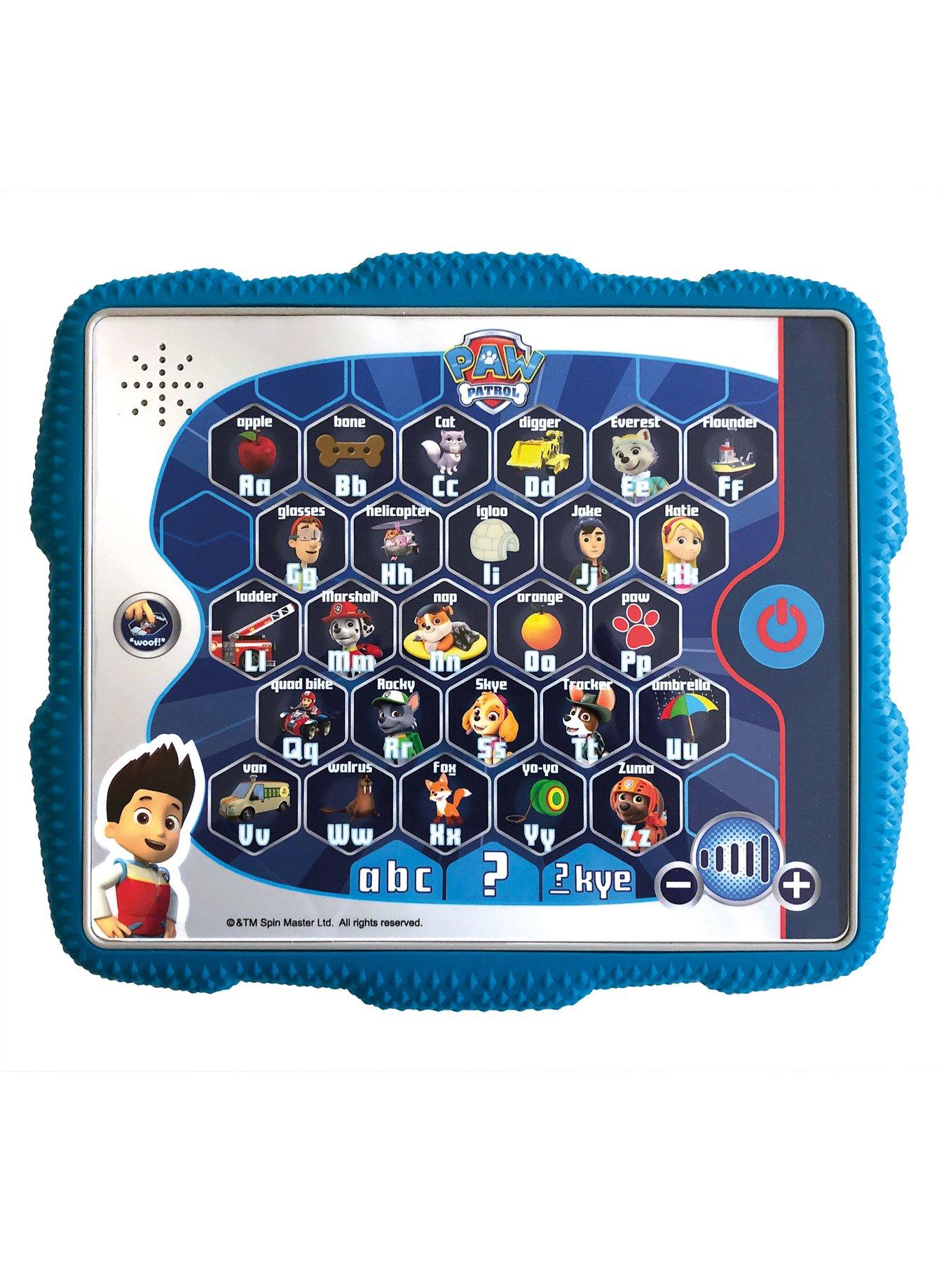 Image 2 of 7 of Paw Patrol Ryders Alphabet Tablet