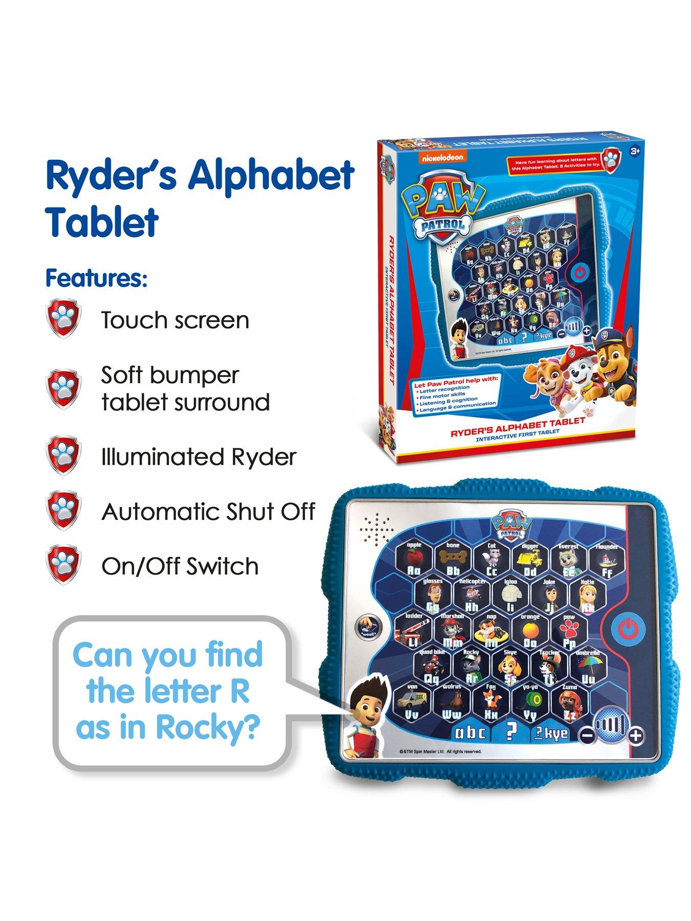 Image 4 of 7 of Paw Patrol Ryders Alphabet Tablet