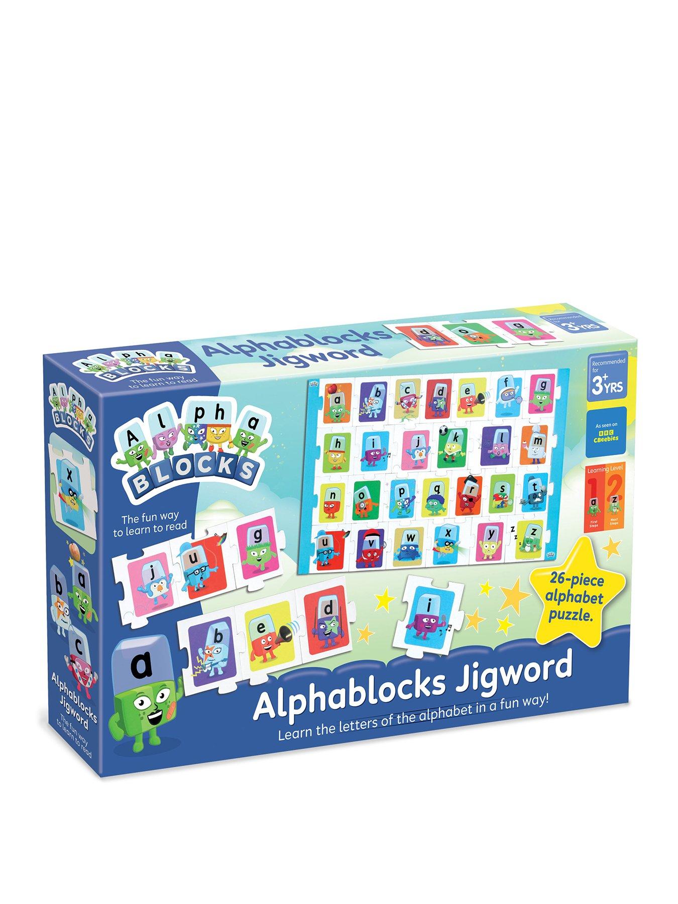 Image 1 of 3 of Alpha Blocks Alphablocks Jigwords