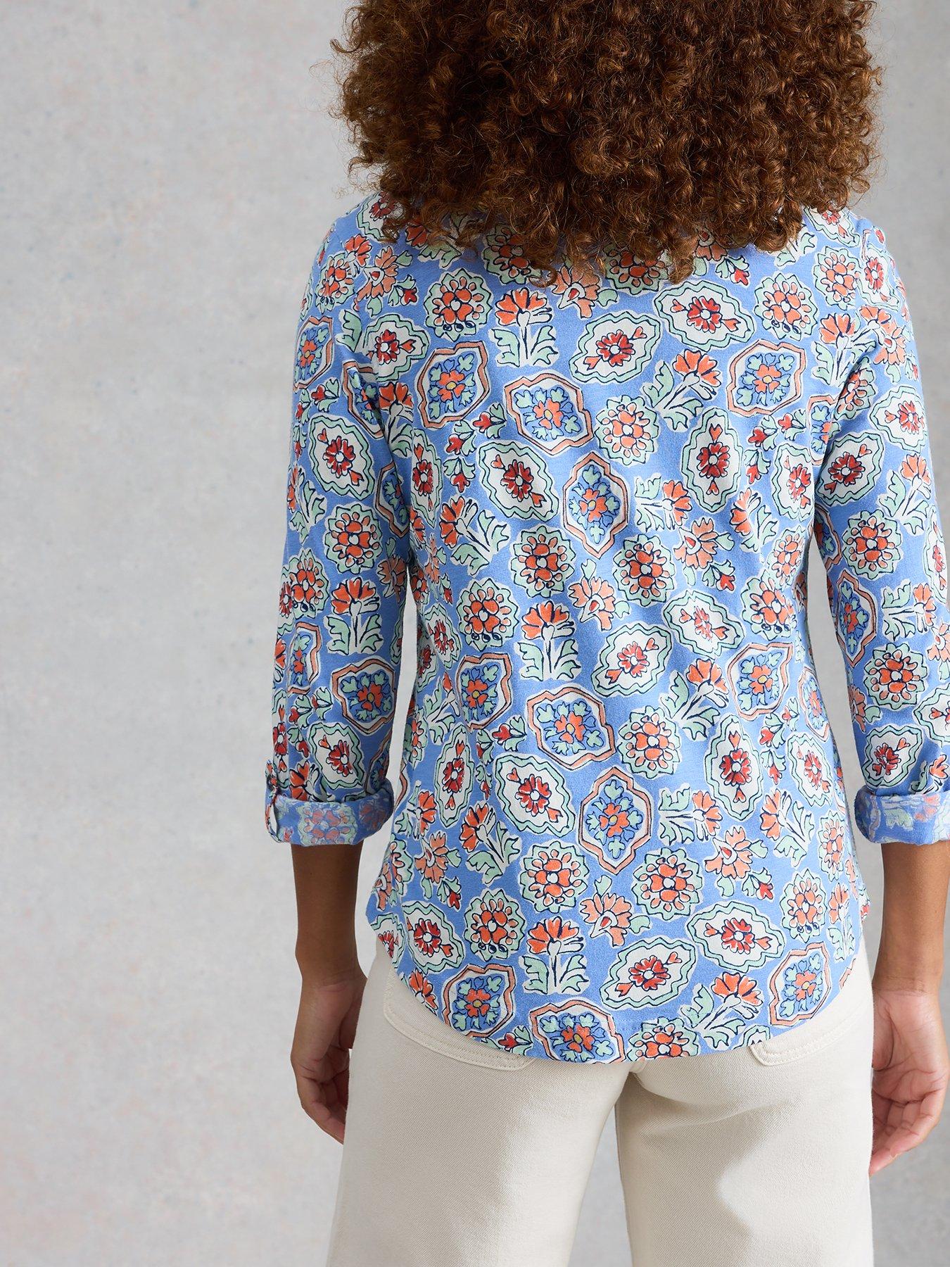 Image 2 of 6 of White Stuff Annie Jersey Shirt