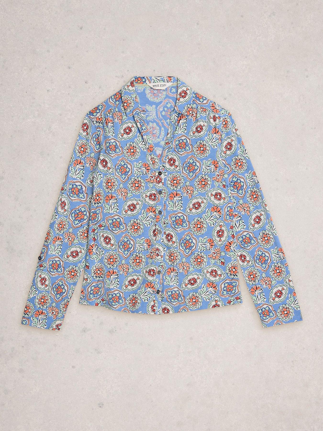 Image 5 of 6 of White Stuff Annie Jersey Shirt