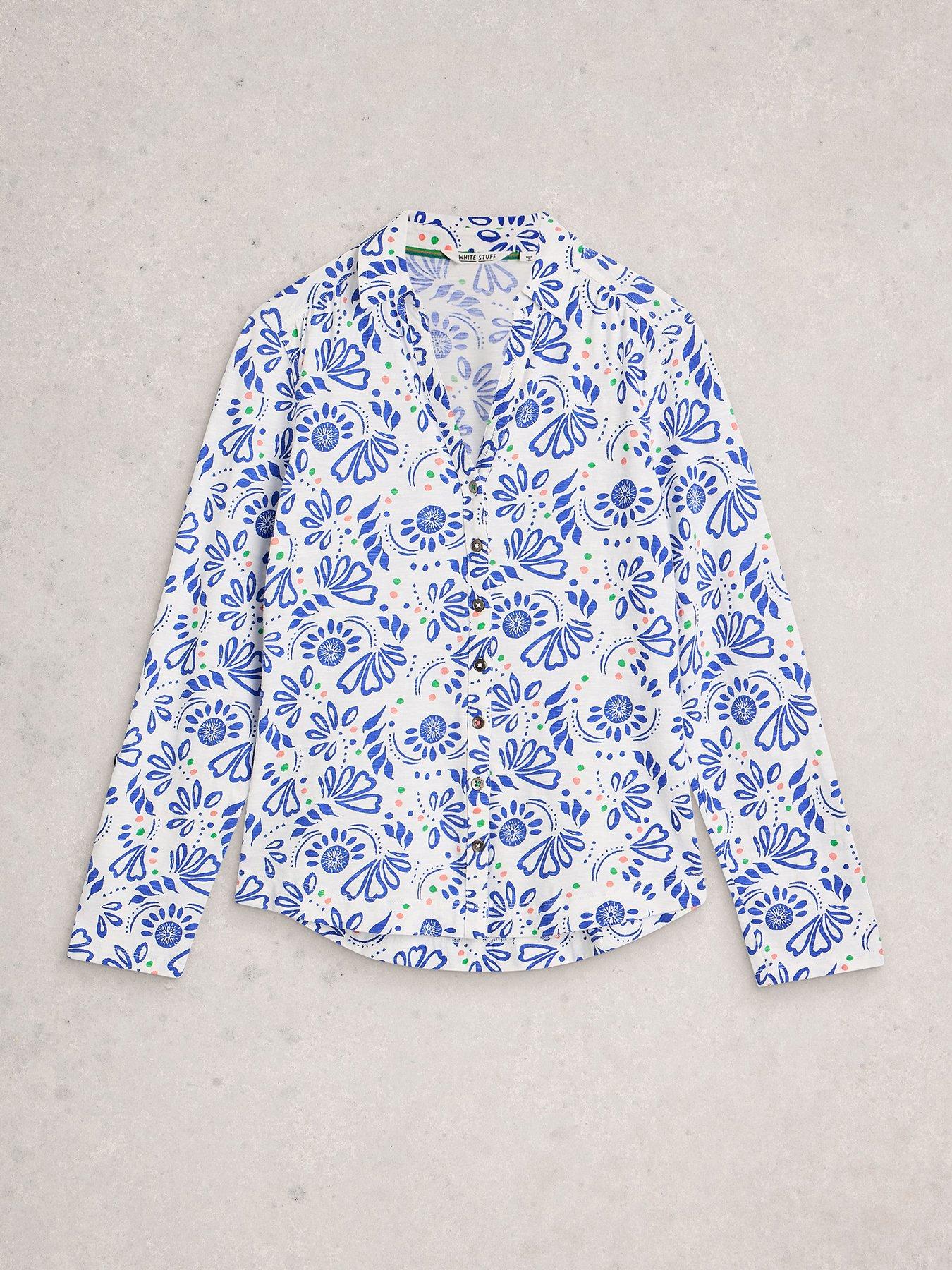 Image 5 of 6 of White Stuff Annie Jersey Shirt