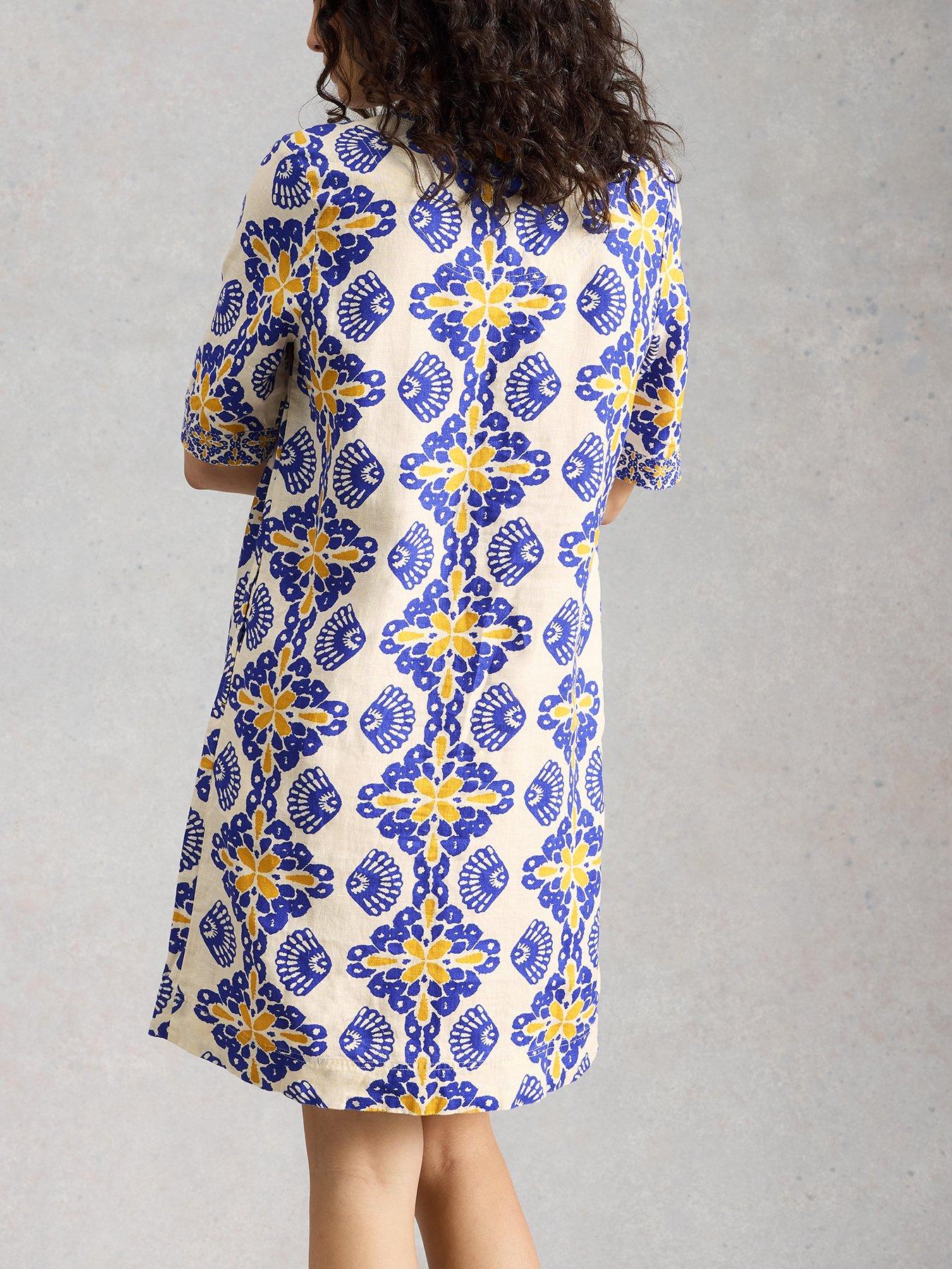 Image 2 of 6 of White Stuff Ash Linen Dress