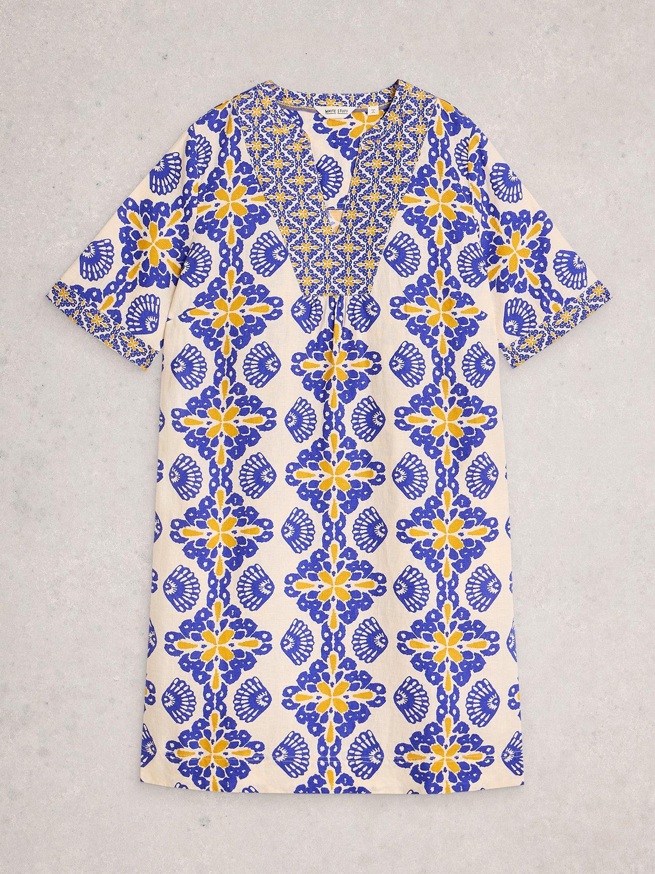 Image 5 of 6 of White Stuff Ash Linen Dress