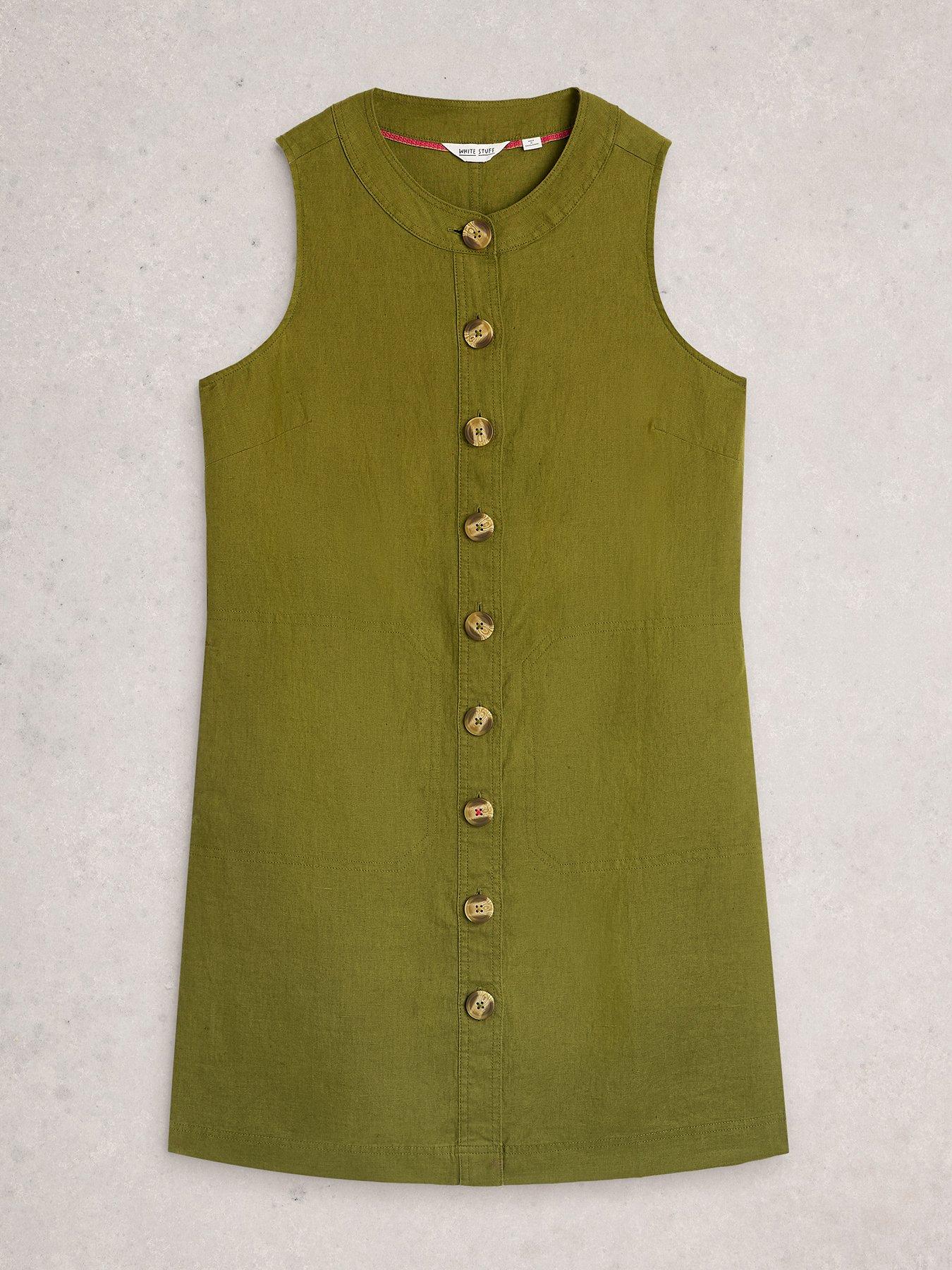 Image 5 of 6 of White Stuff Millie Linen Shift Dress