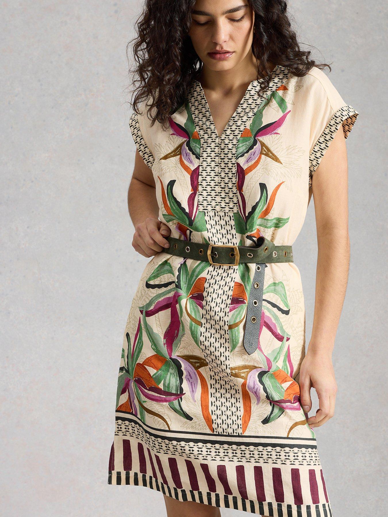 White Stuff Jilly Linen Dress