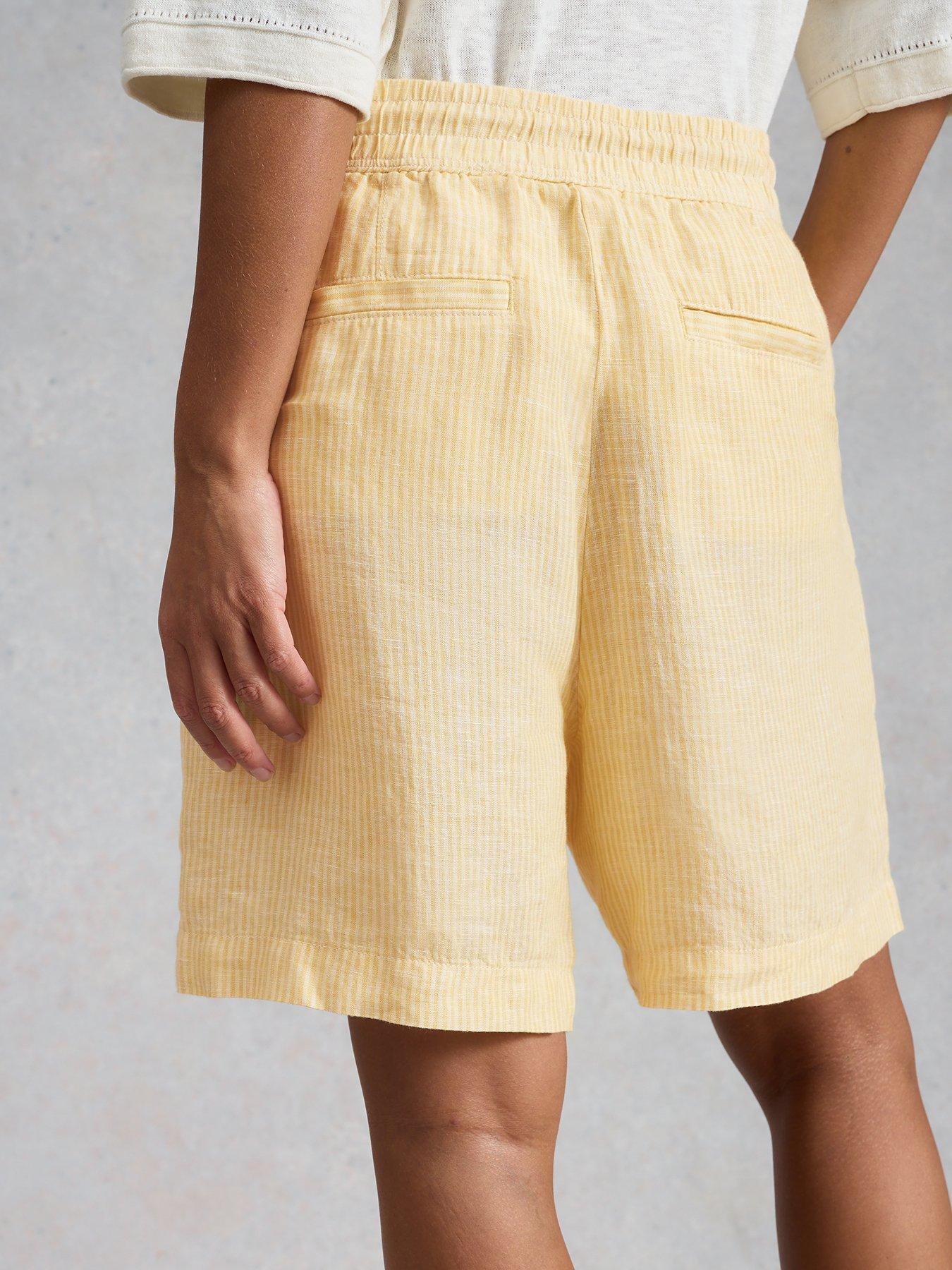 Image 2 of 6 of White Stuff Belle Linen Short