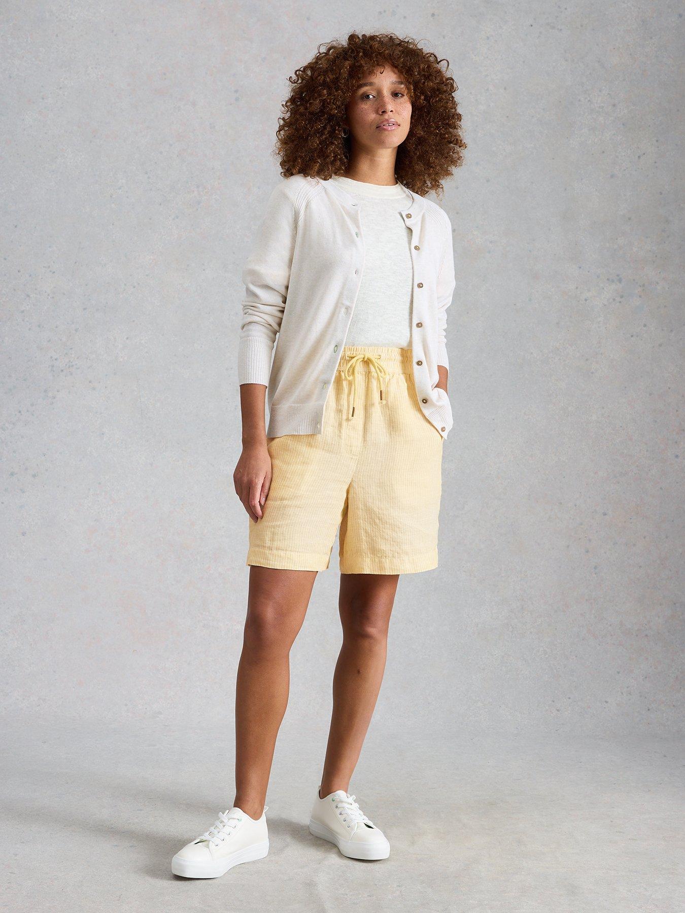 Image 3 of 6 of White Stuff Belle Linen Short