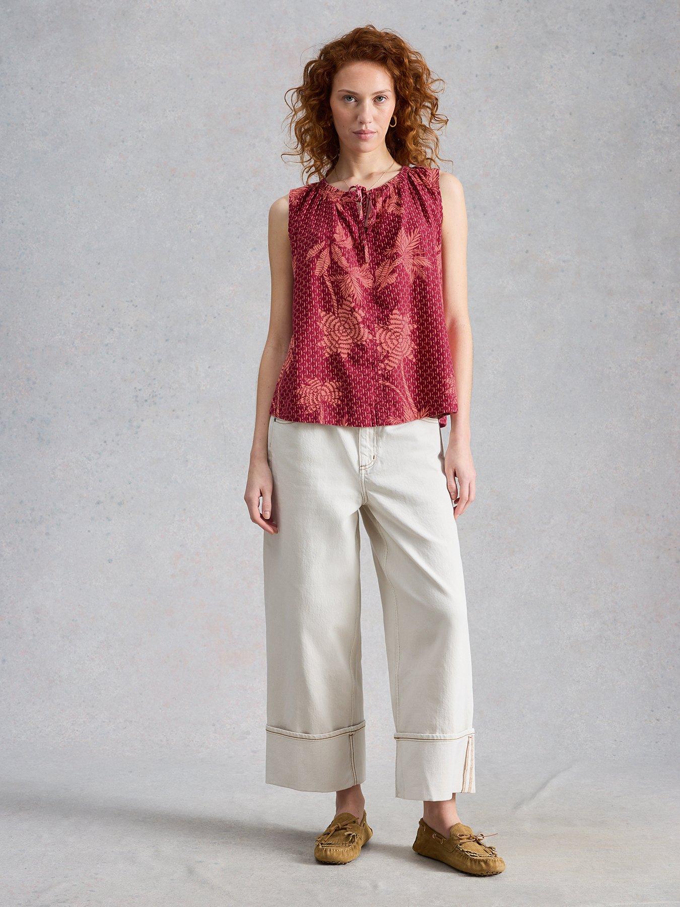 Image 3 of 6 of White Stuff Marley Linen Blend Vest