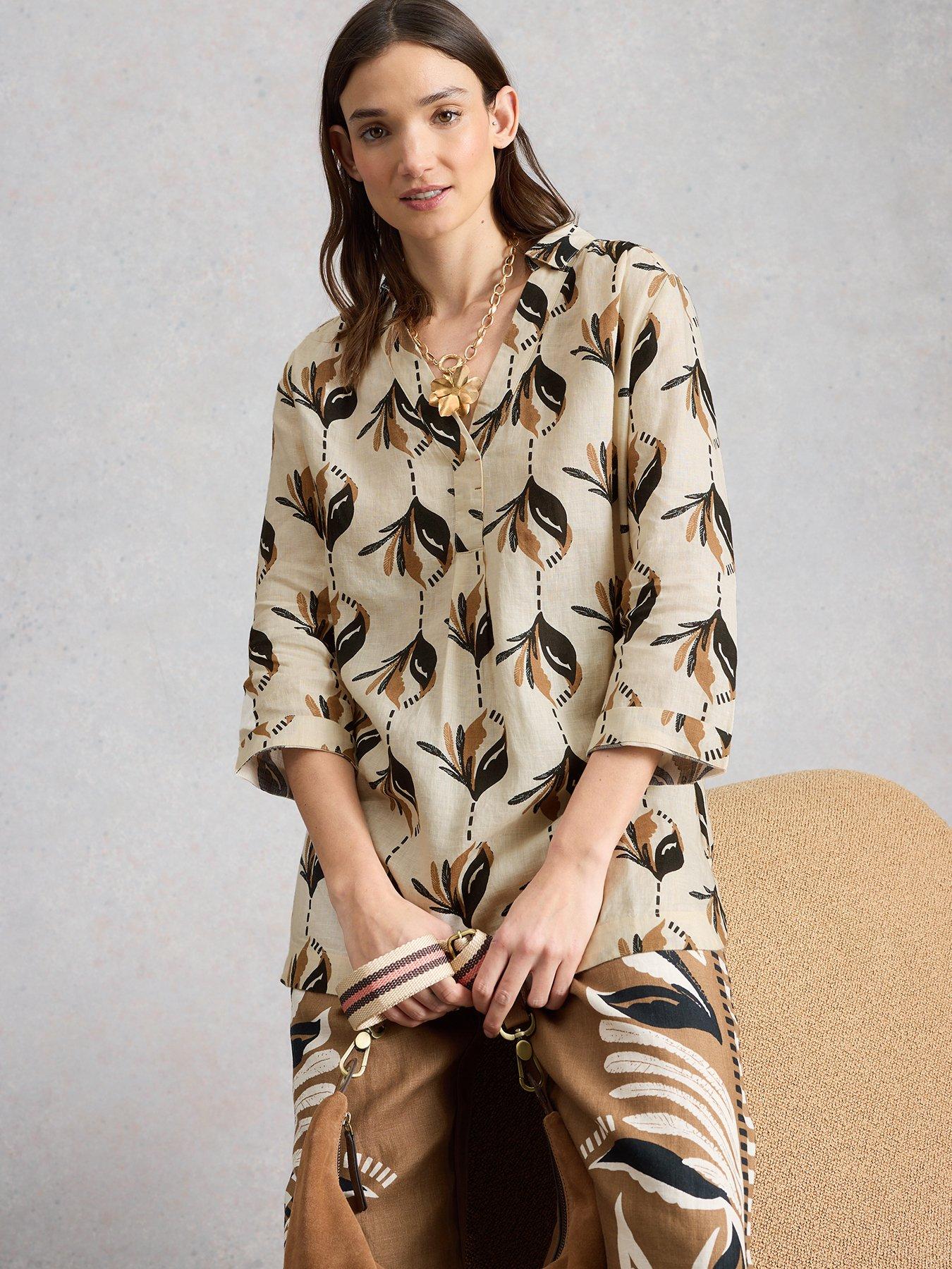 Image 4 of 6 of White Stuff Bianca Linen Tunic