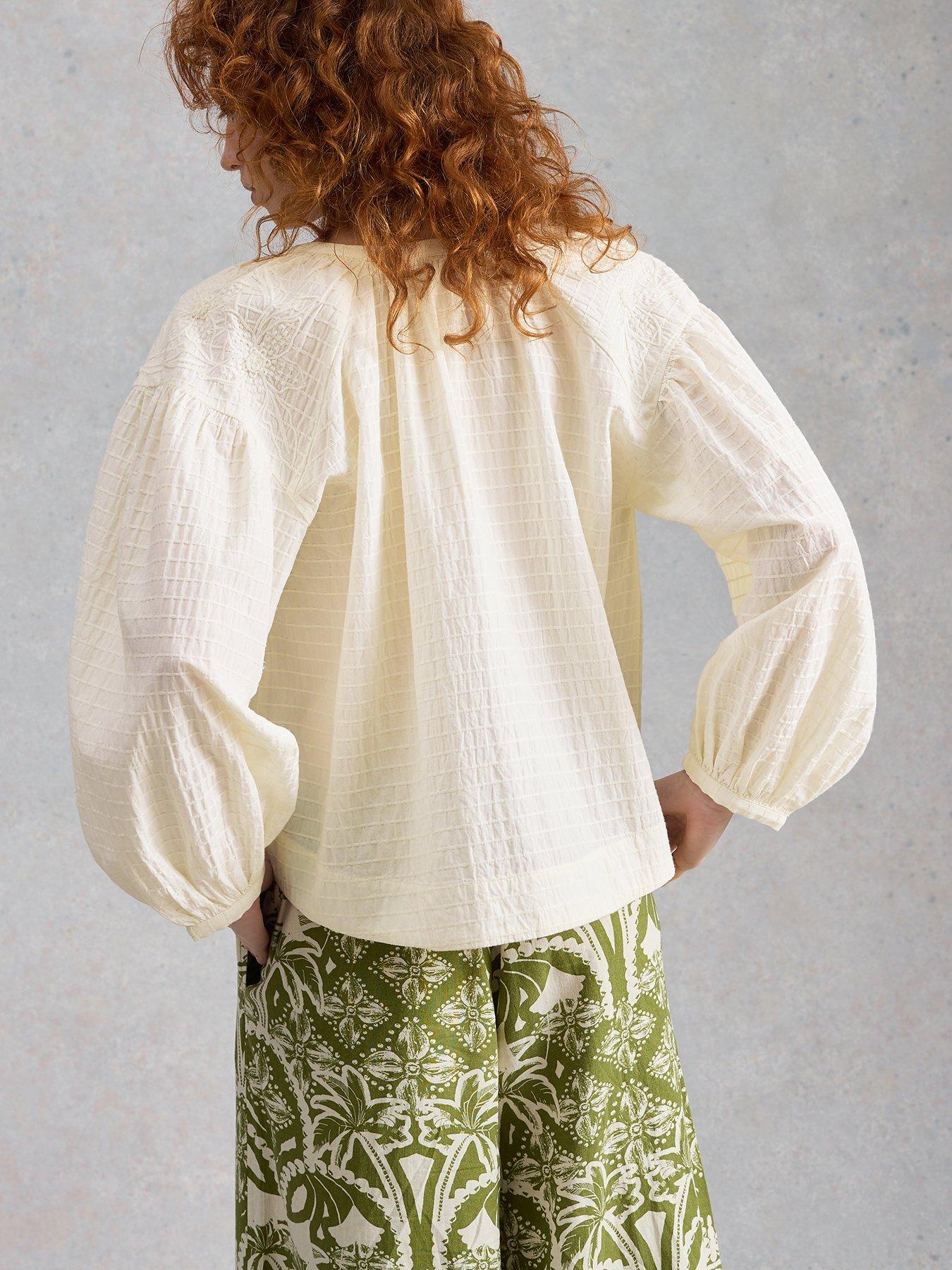 Image 2 of 6 of White Stuff Tilly Textured Top
