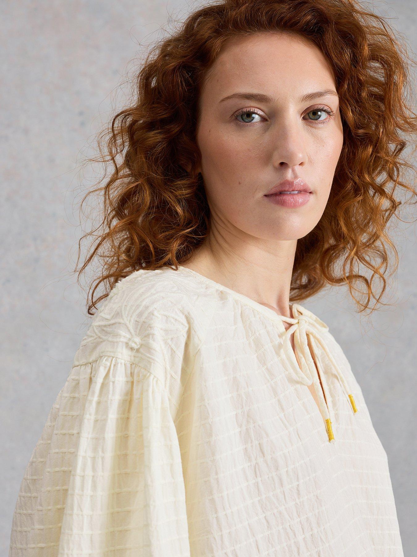 Image 4 of 6 of White Stuff Tilly Textured Top