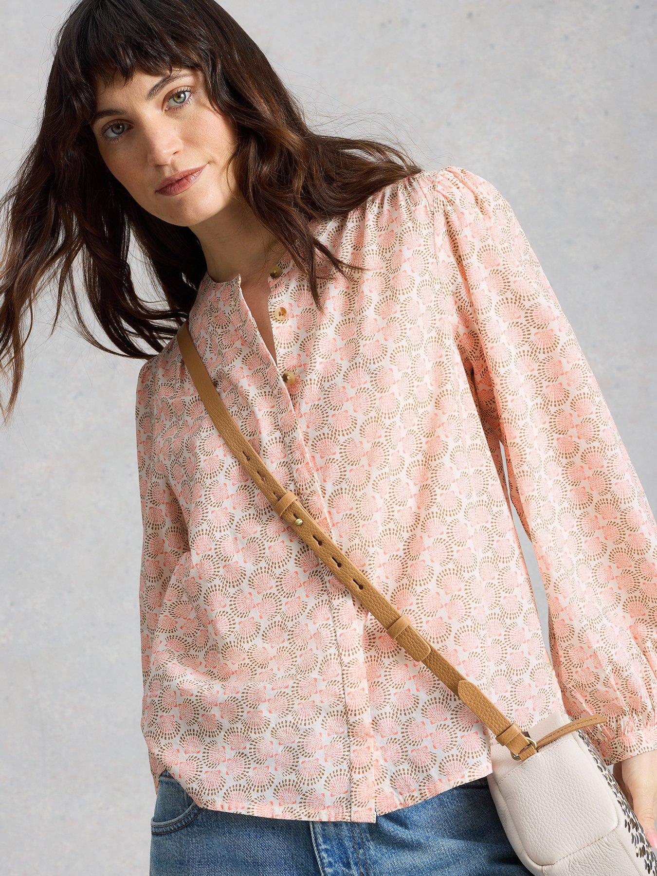 Image 1 of 6 of White Stuff Lana Cotton Top
